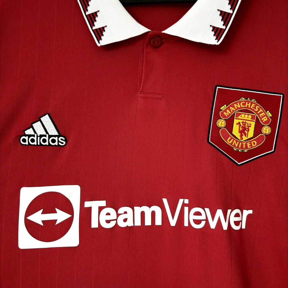 Adidas 2022 2023 Manchester 3XL Adidas Home Kit Soccer Jersey MU FC Size US XXL / EU 58 / 5 - 4 Thumbnail