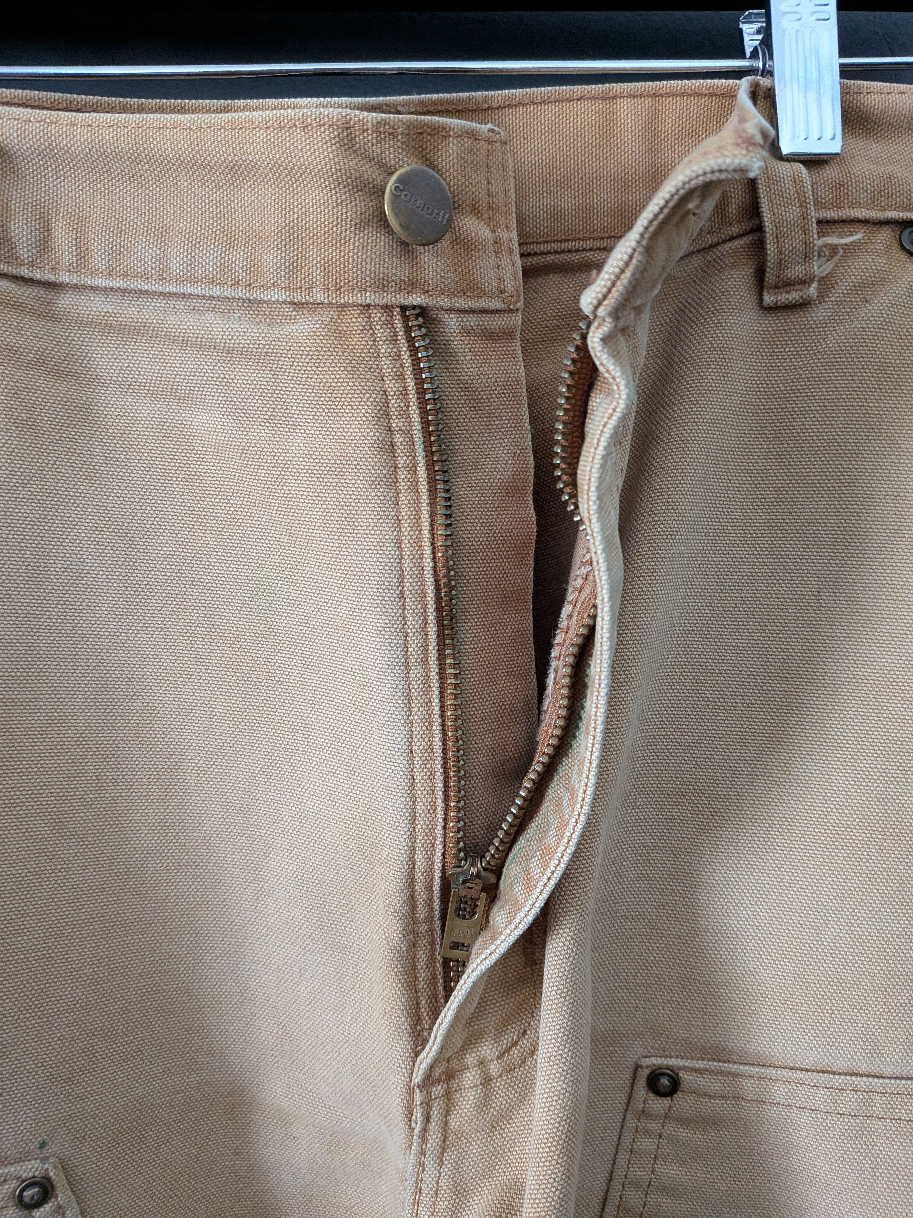 Carhartt Tapered Knee Double Front Work Pants Size US 36 / EU 52 - 7 Thumbnail