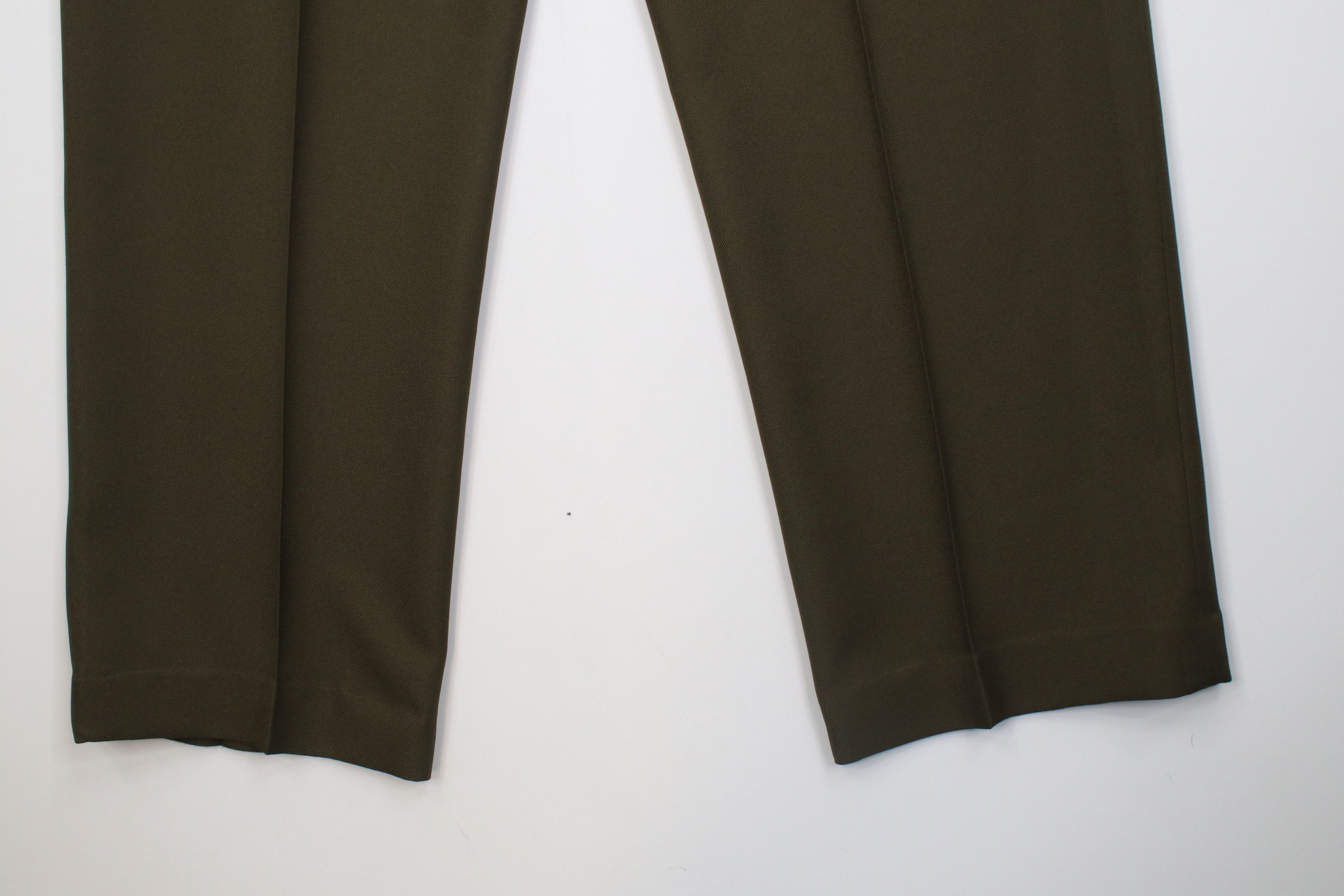 Vintage Vintage 90s Streetwear Wide Leg Chino Pants Olive Green Size US 40 / EU 56 - 12 Thumbnail