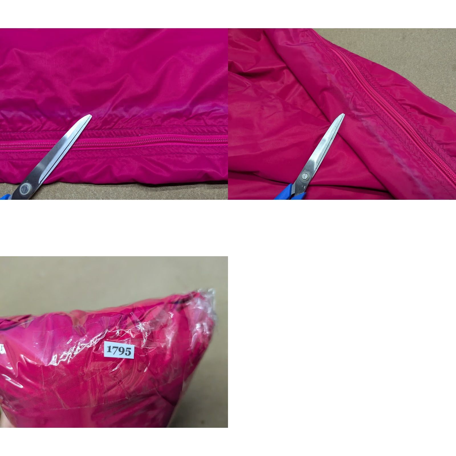 K-Way K-Way 2000 Womens Vintage Neon Pink Windbreaker Pants Zip Bottoms Size 8 Size 30" / US 8 / IT 44 - 9 Thumbnail