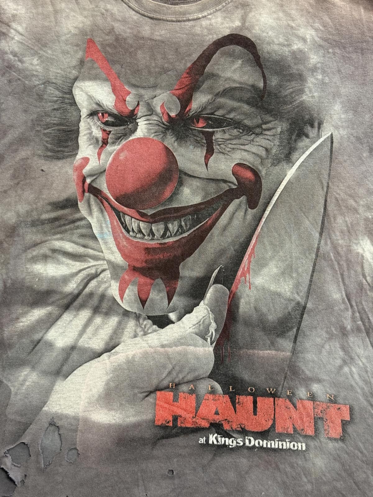 The Mountain Thrashed Killer Clown T-shirt Halloween Haunt Kings Dominion Size US L / EU 52-54 / 3 - 3 Thumbnail