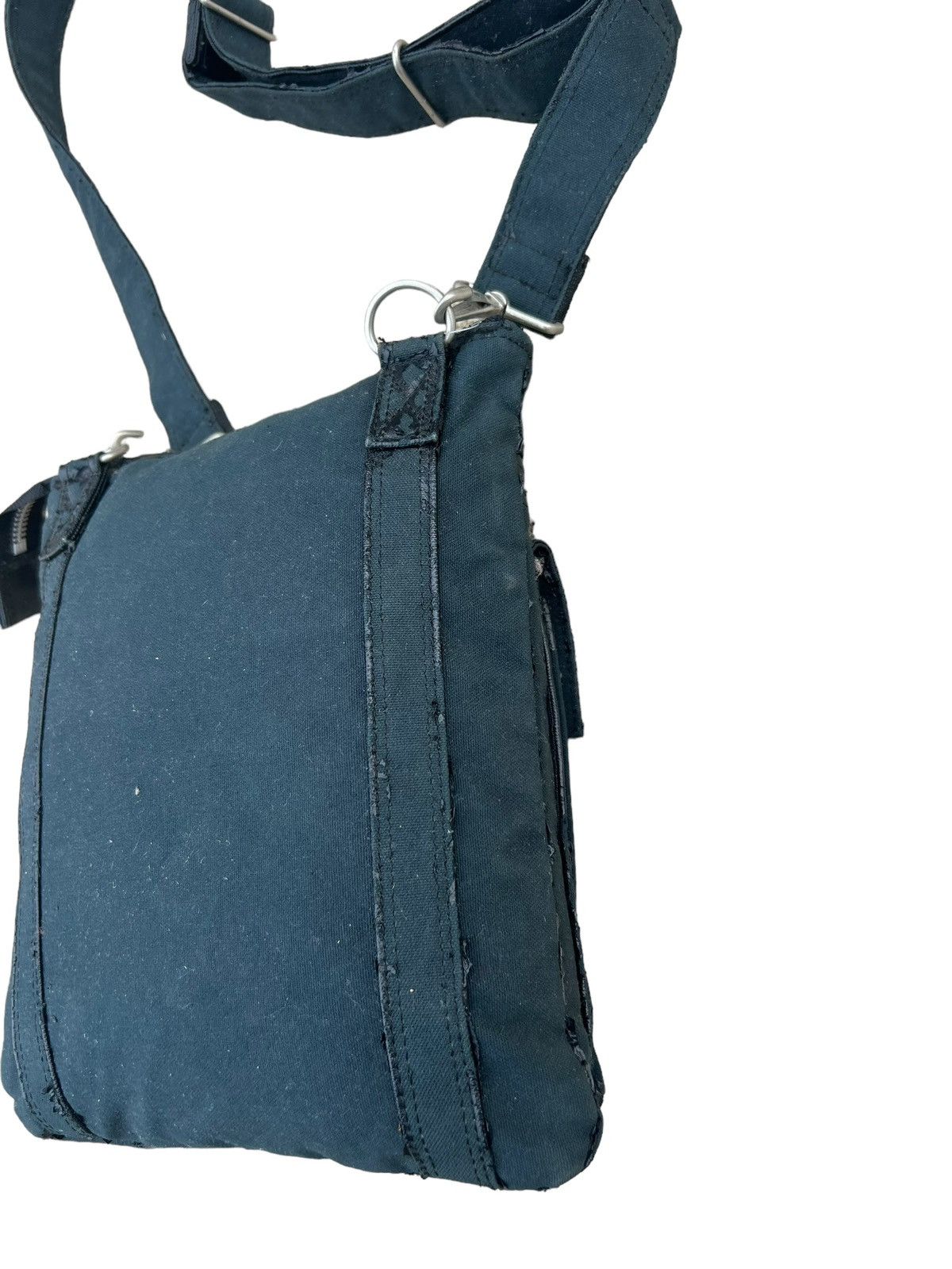 Japanese Brand Vintage Porter Yoshida Japan Peel Off PU Coated Distress Bag Size ONE SIZE - 4 Thumbnail