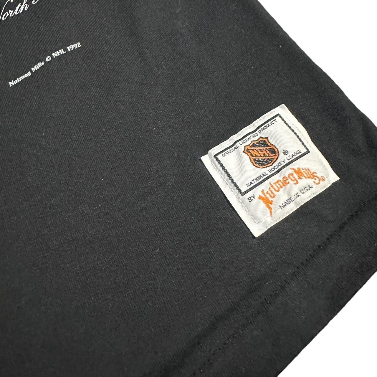Nutmeg 1992 Pittsburgh Penguins Nutmeg Shirt (MADE IN USA) Size US L / EU 52-54 / 3 - 4 Thumbnail