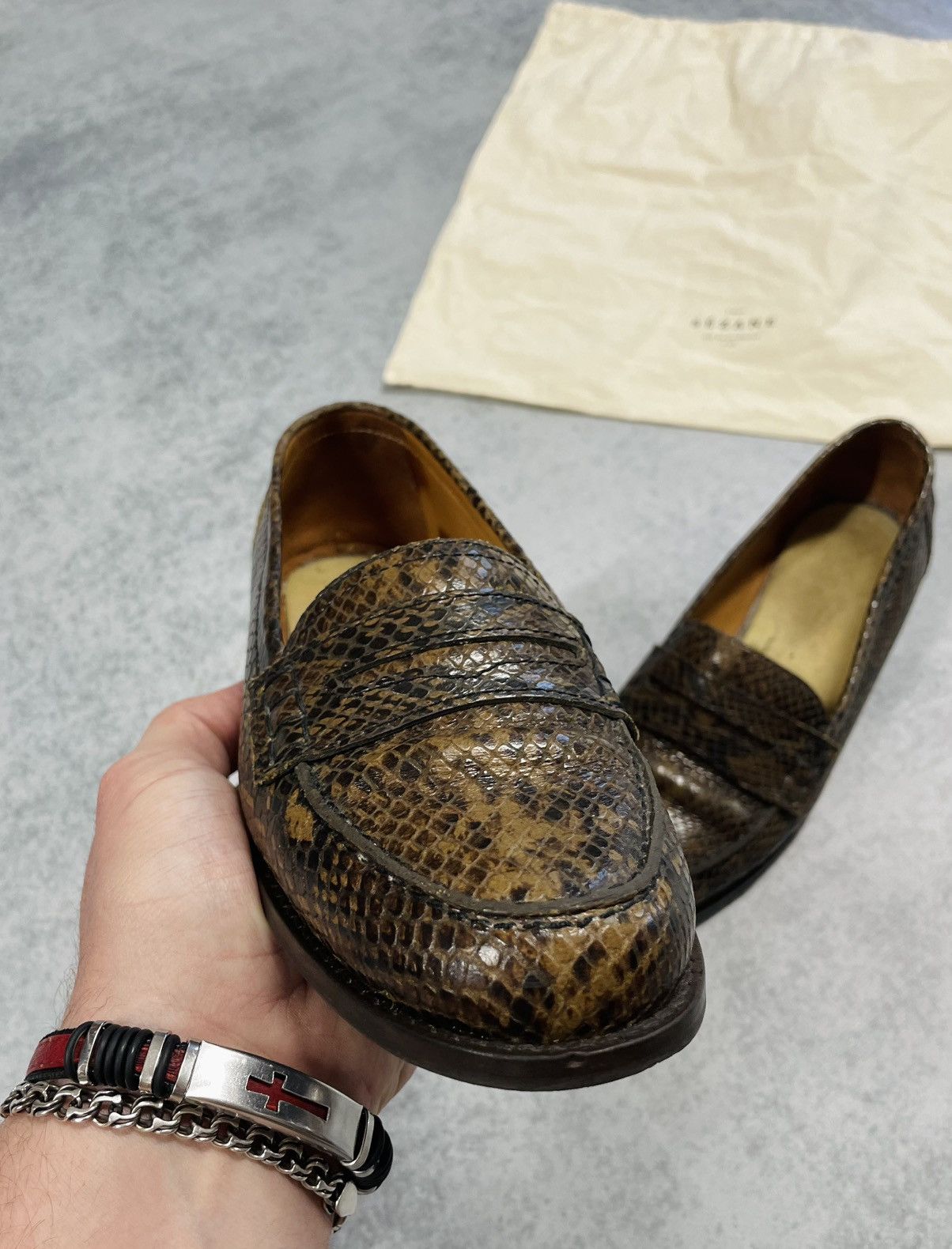 Sezane SEZANE Brown Leather Loafers Classic Flats Size 37 Size US 7 / IT 37 - 11 Thumbnail