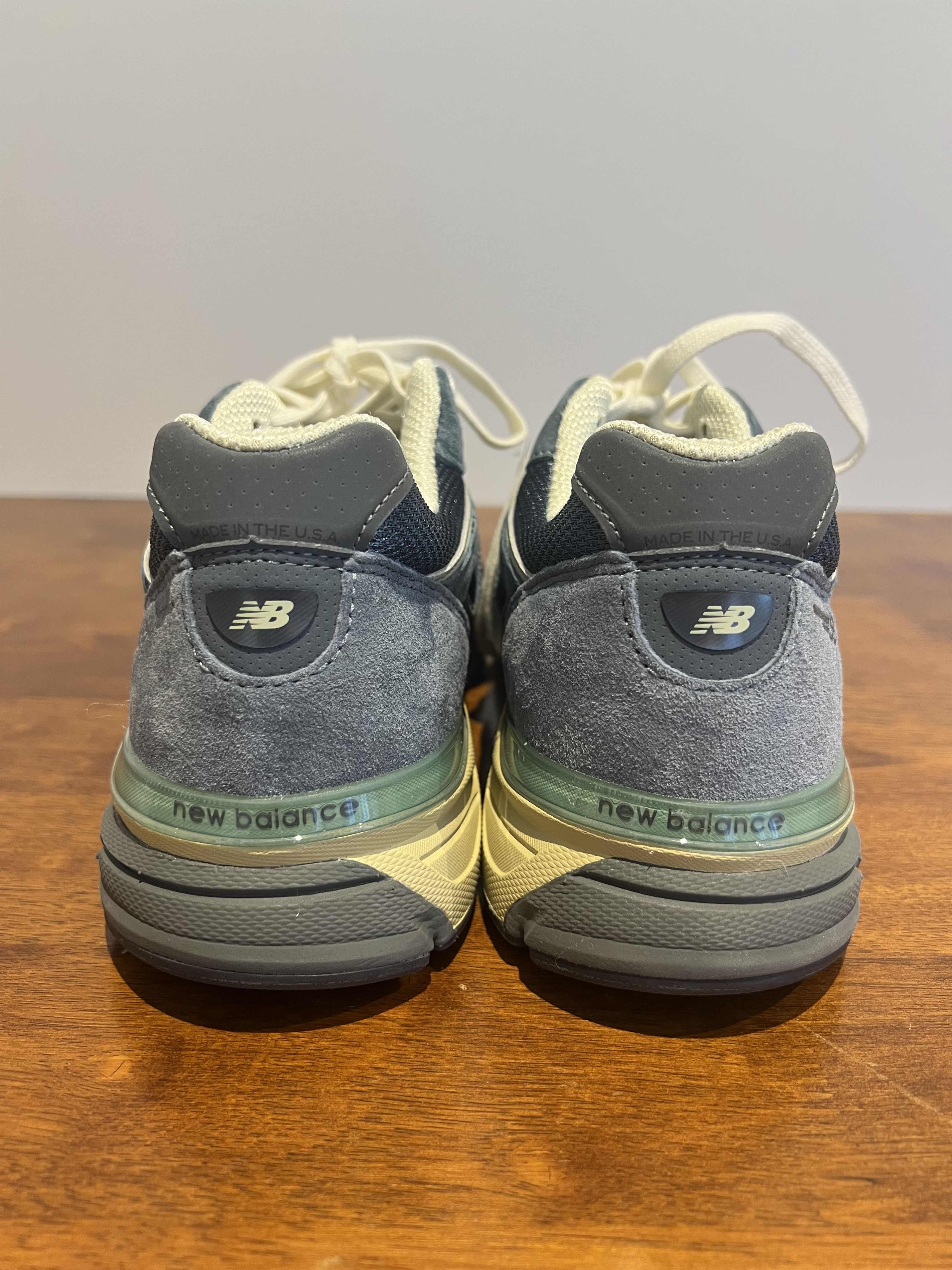 Auralee × New Balance 💚 Auralee x New Balance 990v4 MADE in USA Blue US 11 NEW Size US 11 / EU 44 - 12 Thumbnail