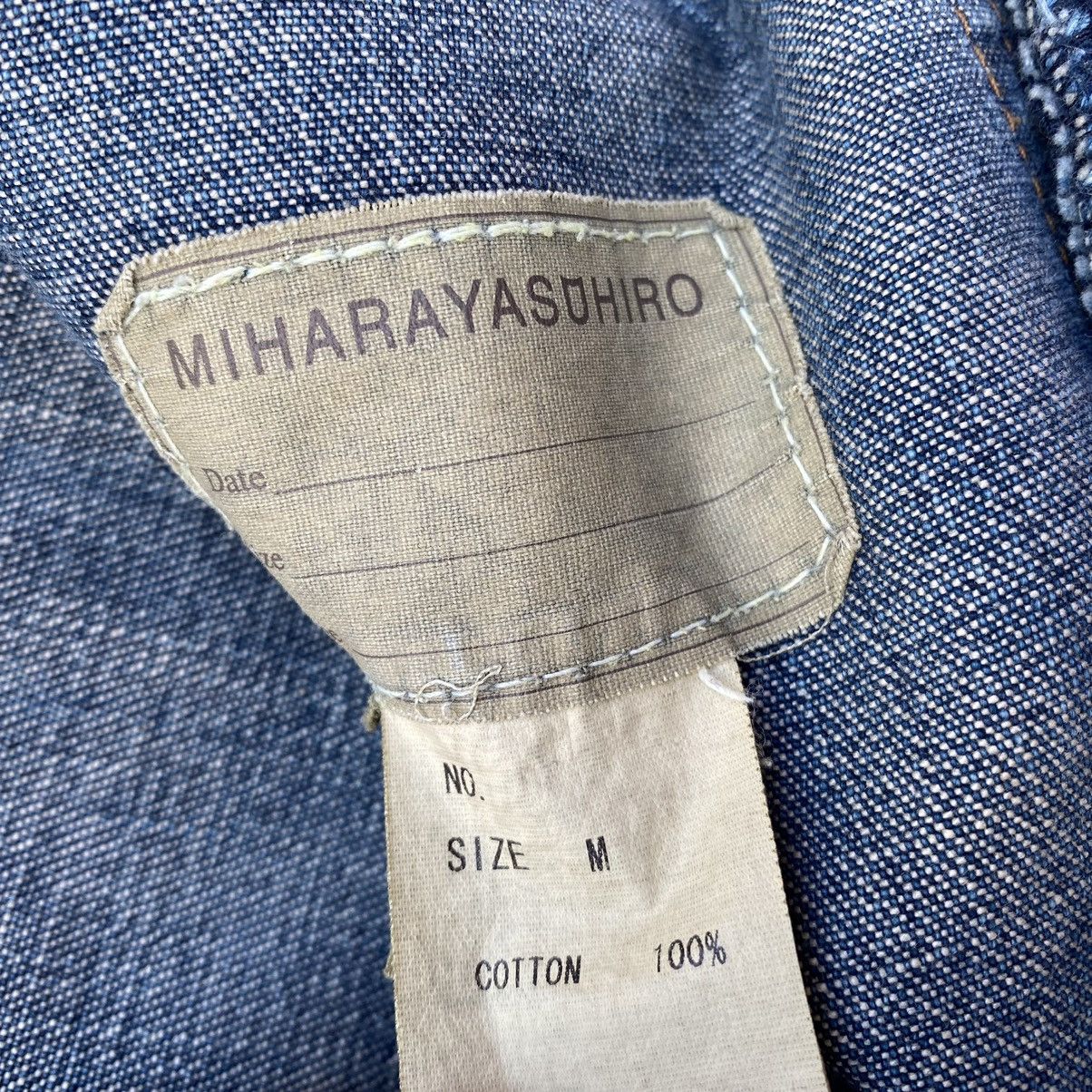 Maison MIHARA YASUHIRO Miharyasuhiro Leather Patchwork Denim Size US 34 / EU 50 - 10 Thumbnail