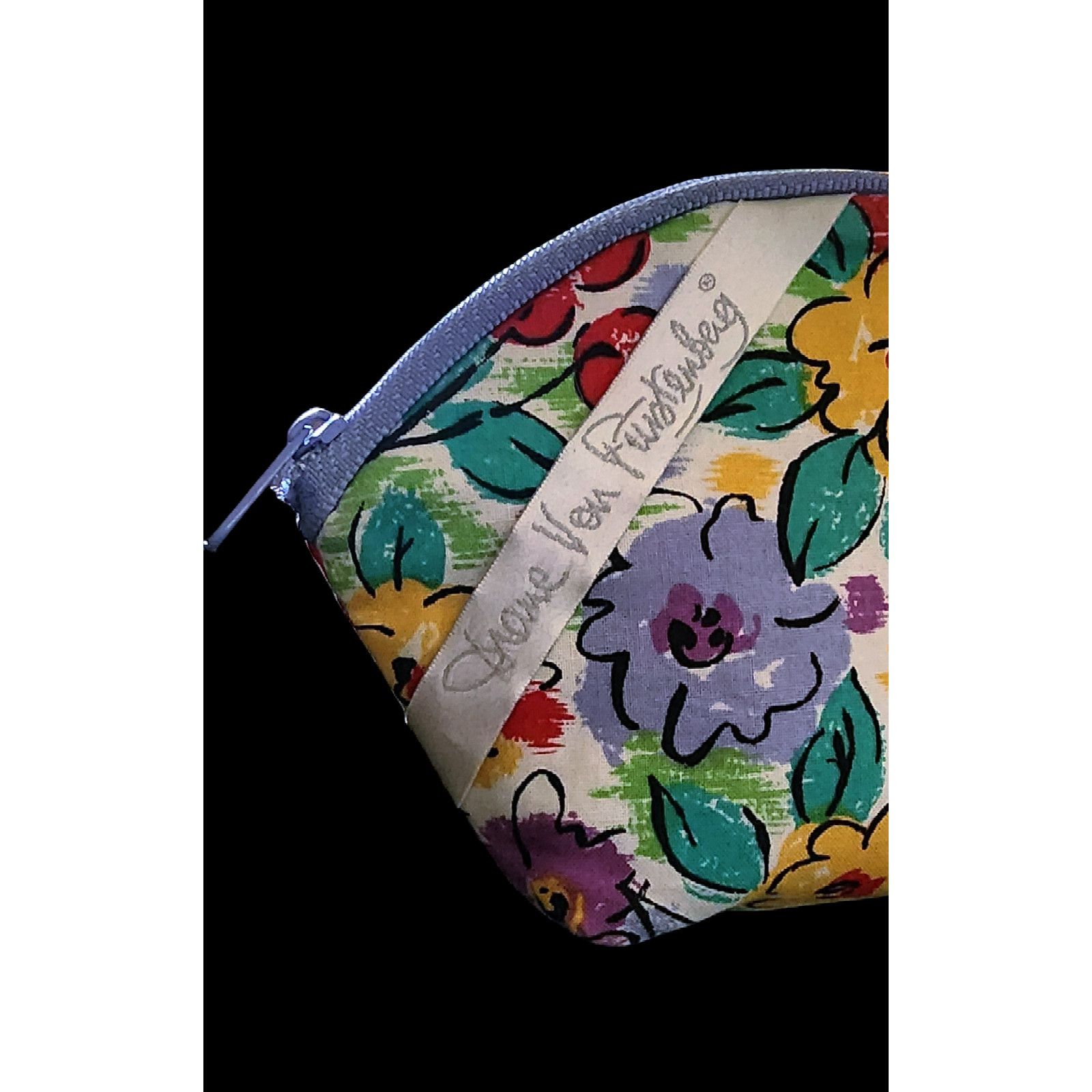 Diane von Furstenberg Diane Von Furstenberg floral & grape makeup travel bag Size ONE SIZE - 5 Thumbnail