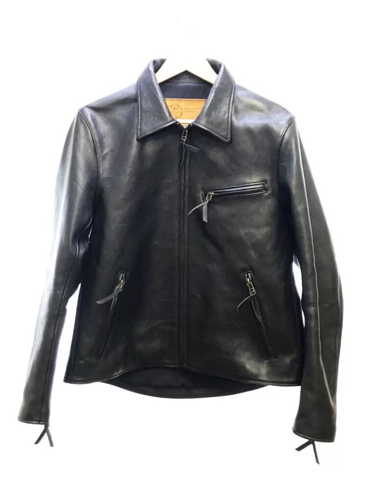Ten C Tenjin Leather Jacket JS01 Black Size US M / EU 48-50 / 2 - 1 Thumbnail