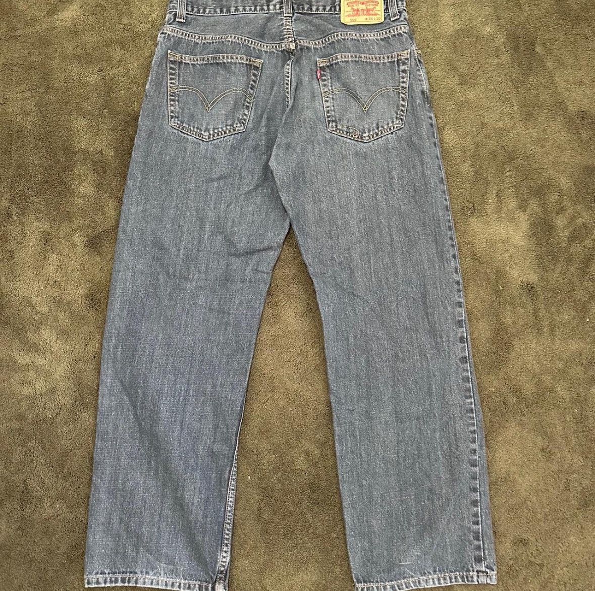 Levi's Levi's 559 Relaxed Straight leg jeans Dark Blue Size US 36 / EU 52 - 5 Thumbnail