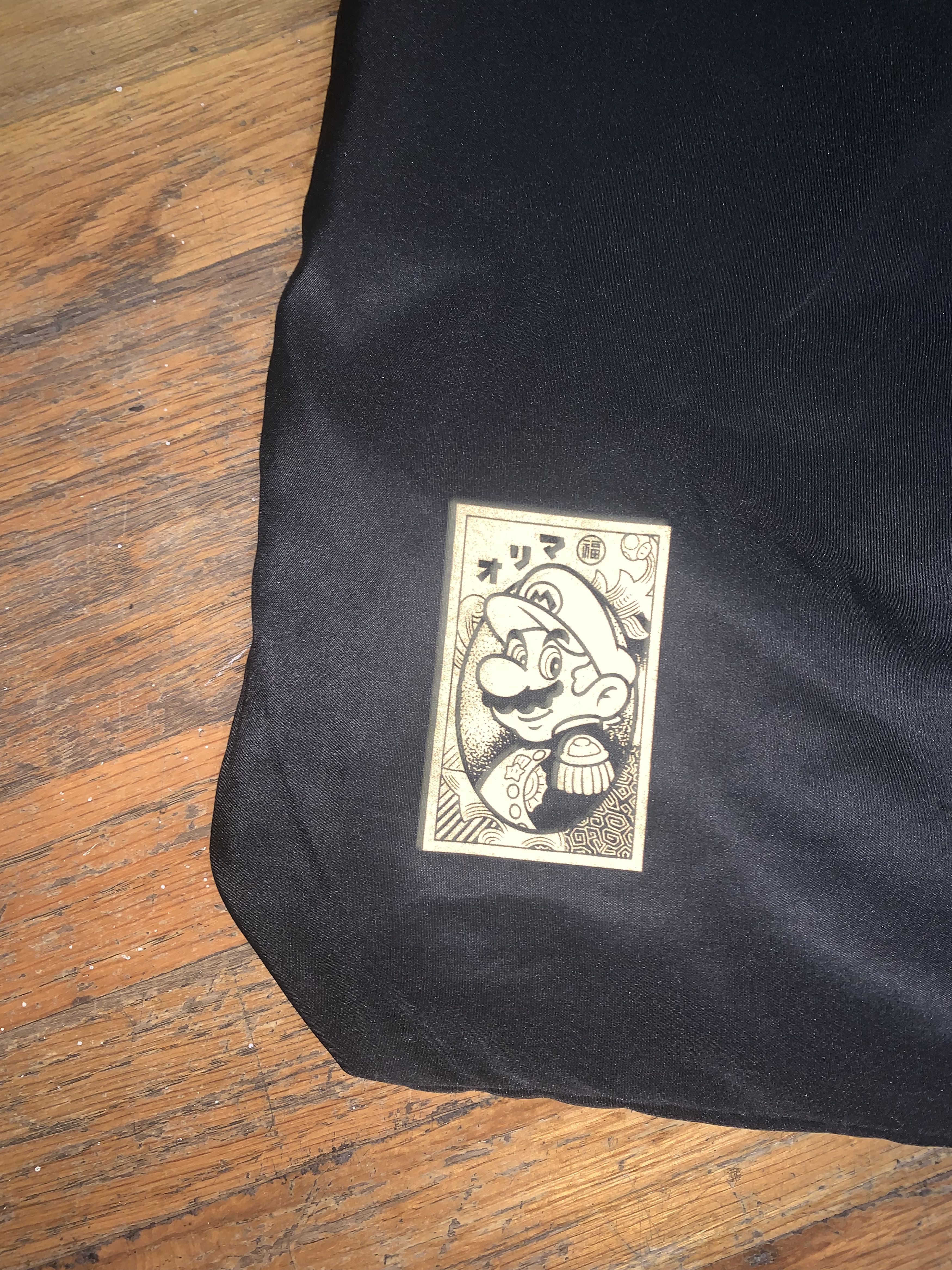 Nintendo MULTI REVERSIBLE NINTENDO Tie HoldAll Tote ⊛ New w/ Flaw Size ONE SIZE - 7 Thumbnail
