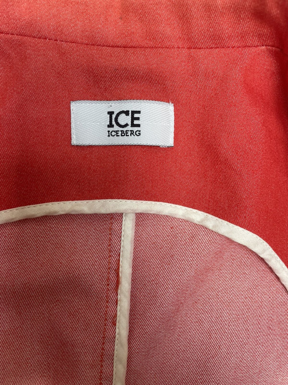 Iceberg Red/orange cotton blazer Size M / US 6-8 / IT 42-44 - 4 Thumbnail