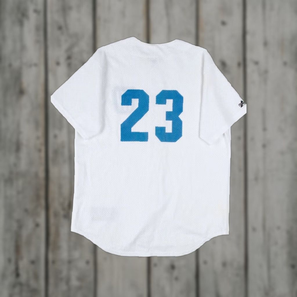 Vintage VINTAGE Majestic FW Baseball Jersey T-Shirt Unisex Adults Large White Large 90s 20th Century Baseball Men Women Size US L / EU 52-54 / 3 - 1 Thumbnail