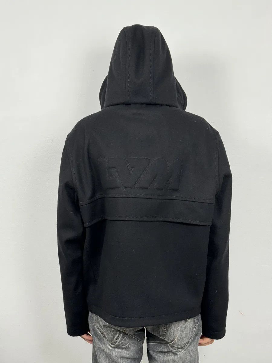 Louis Vuitton Louis Vuitton Black Wool Premium Hooded LV Jacket Size US L / EU 52-54 / 3 - 13 Thumbnail