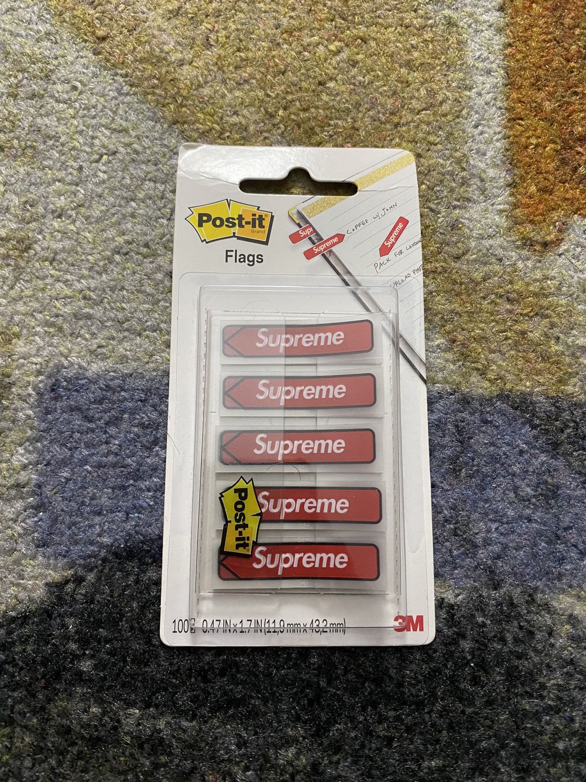 Supreme Supreme Post-It Flags Red Size ONE SIZE - 1 Thumbnail