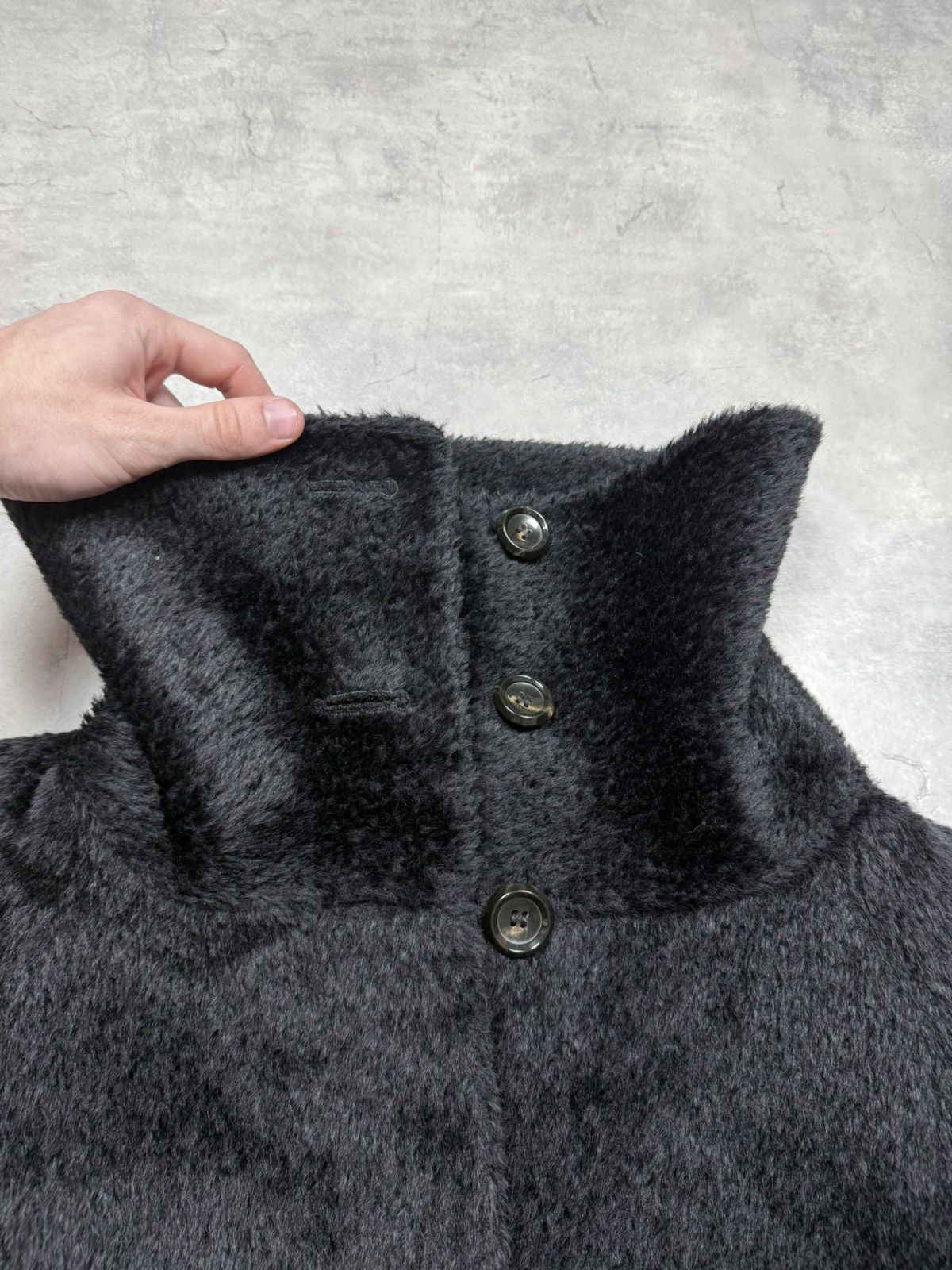 Max Mara Max Mara Alpaka Wool Coat Size L / US 10 / IT 46 - 6 Thumbnail
