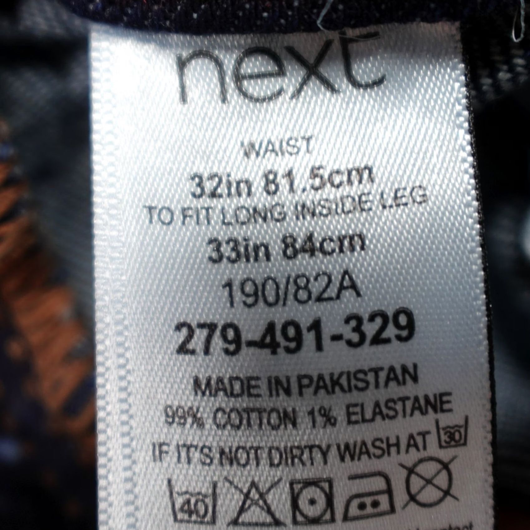 NEXT NEXT Jeans Mens 32 Blue Size W32 L33 Men Stonewashed Zip Fly Size US 32 / EU 48 - 7 Thumbnail