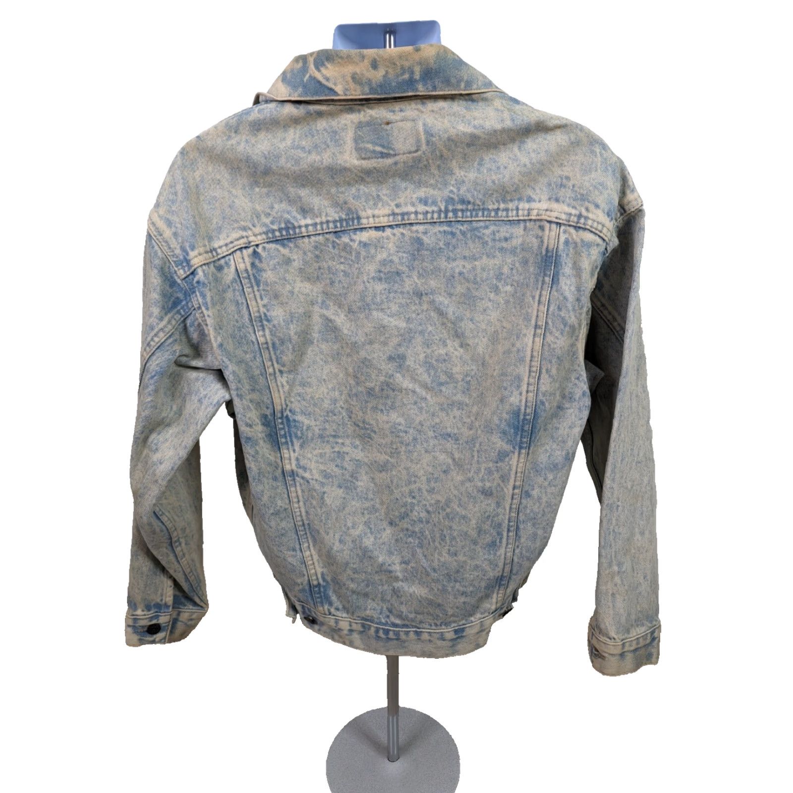 Levi's VINTAGE LEVIS Trucker Jacket Jean Men M 70507-0219 Acid Wash Distressed USA Jacket Size US 31 - 2 Thumbnail