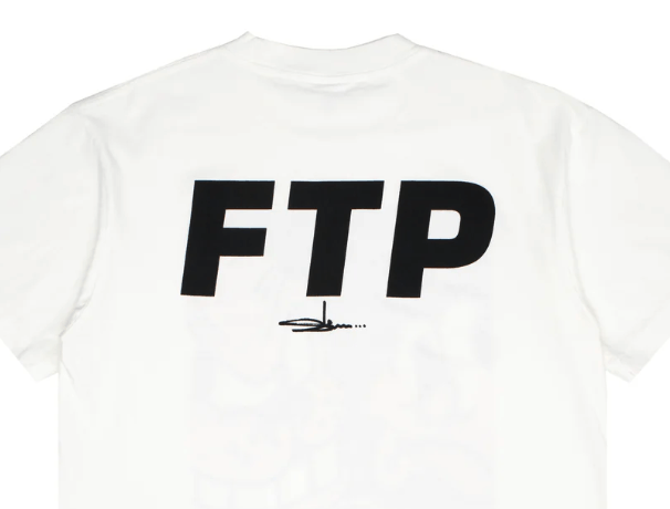 Fuck The Population FTP + SLAWN DOG TEE - WHITE - XL Size US XL / EU 56 / 4 - 3 Thumbnail