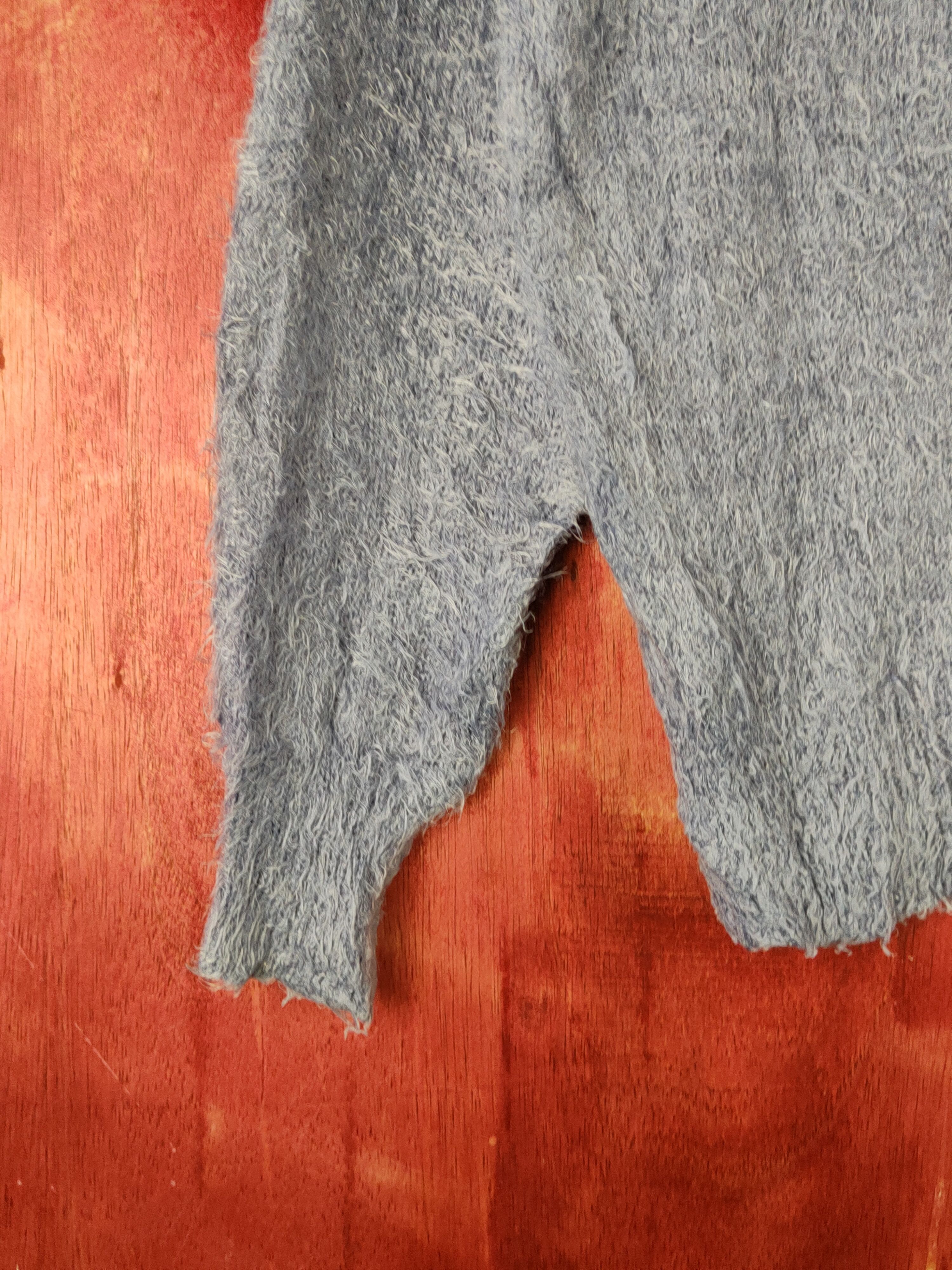 GU × Vintage Cool and vintage GU Purple Fur Mohair Knitwear Size XS / US 0-2 / IT 36-38 - 4 Thumbnail