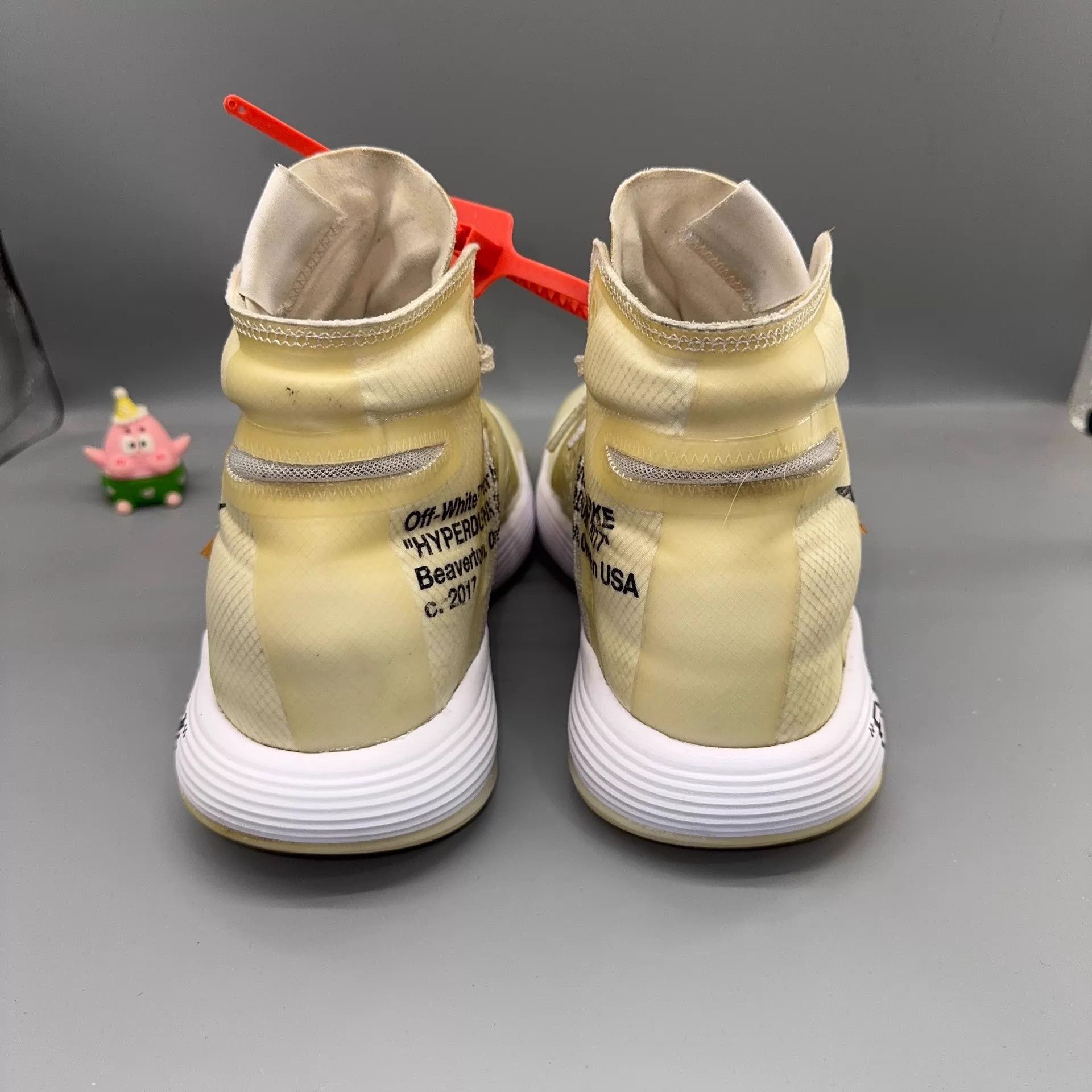 Nike Nike HD2017 OW Collab White/Black 45 Size US 11 / EU 44 - 3 Thumbnail