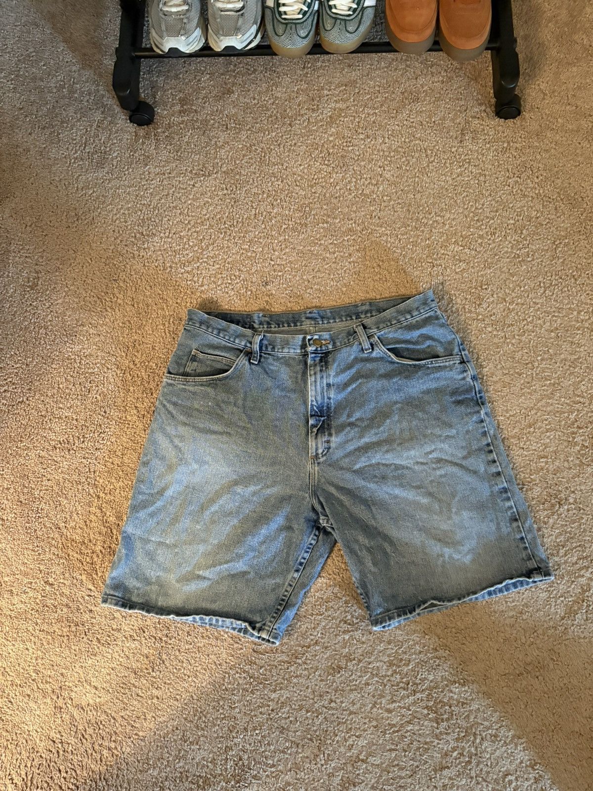 Wrangler Wrangler Jean Shorts Size US 38 / EU 54 - 1 Thumbnail