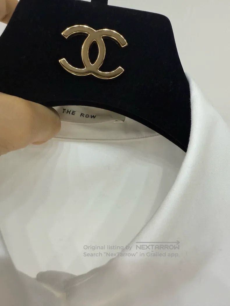 The Row The Row size 0 Silhouette white cotton shirt Size XXS / US 00 / IT 34 - 4 Thumbnail