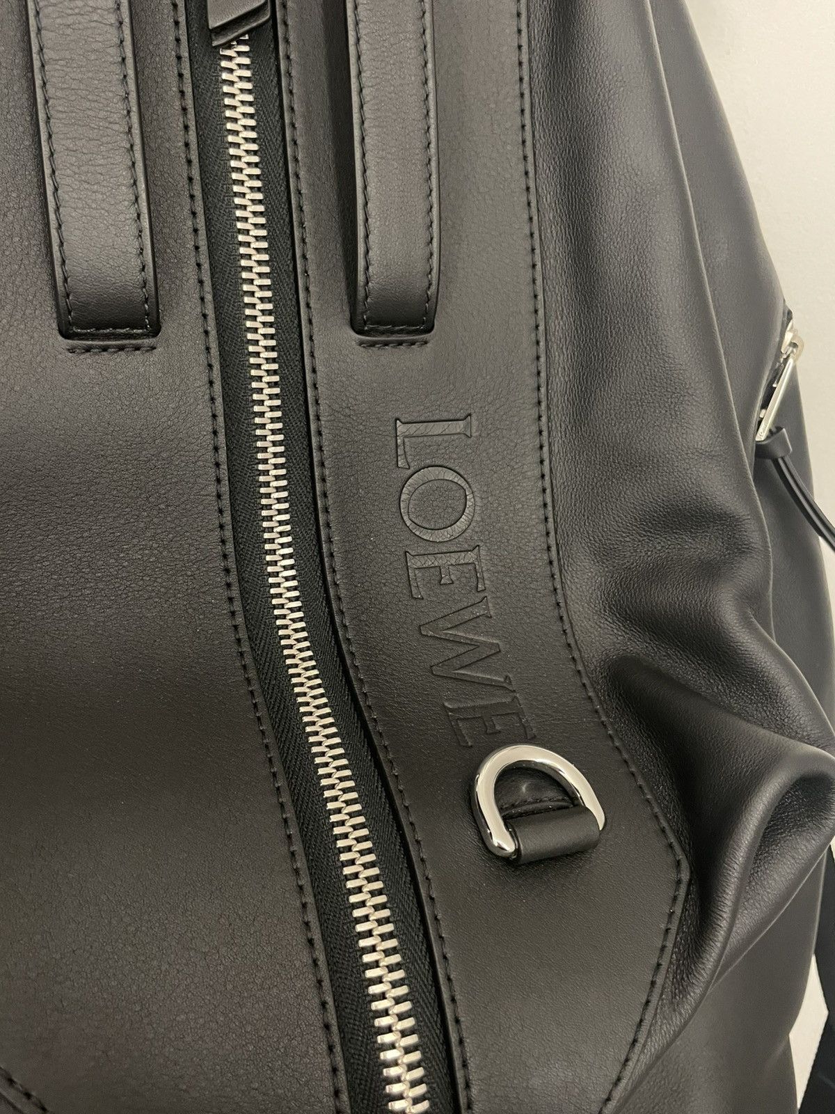 Loewe Convertible backpack in classic calfskin. Size ONE SIZE - 9 Thumbnail