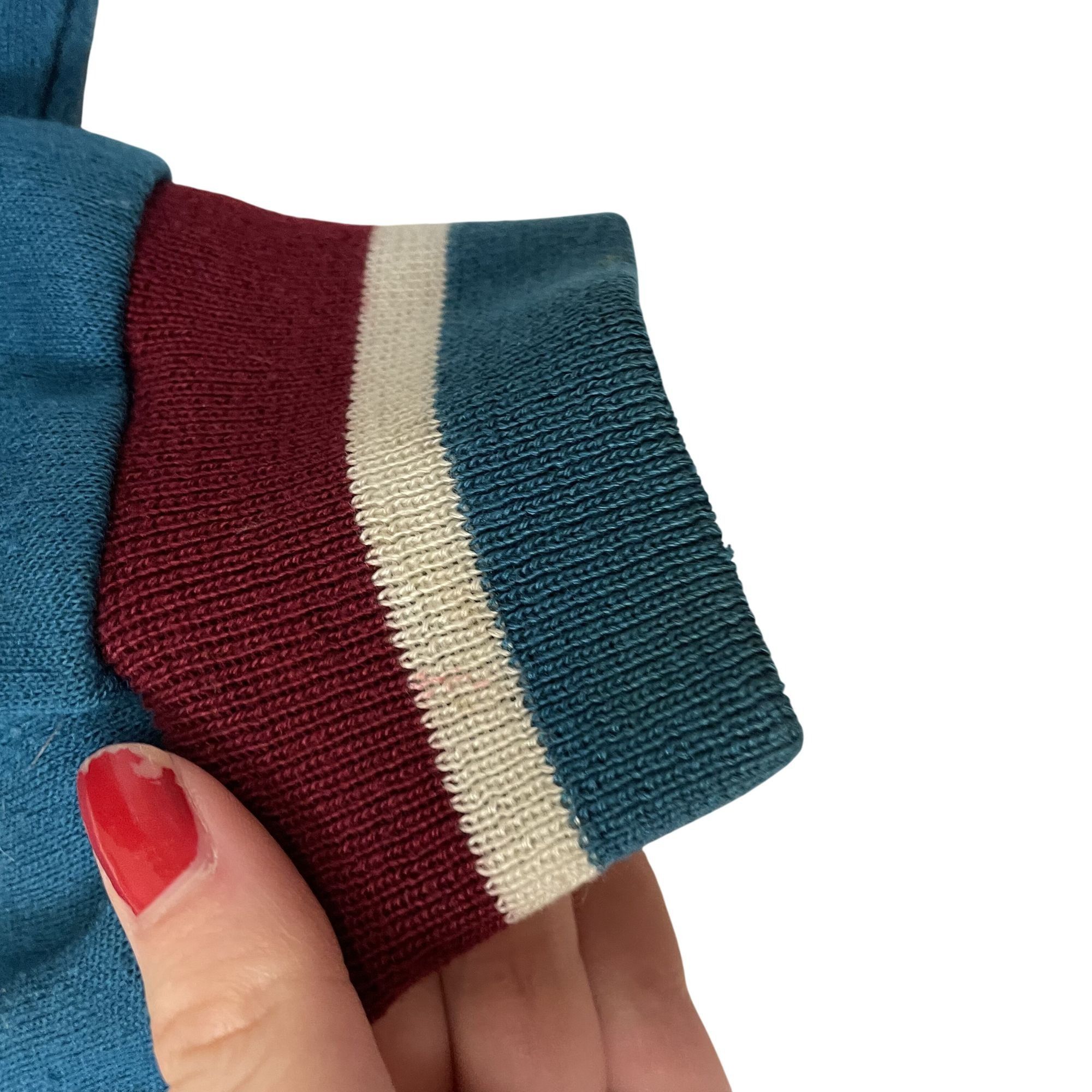 Other Vtg Carl Michaels Maroon Blue COLOR BLOCK Athletic Jacket Size US XL / EU 56 / 4 - 10 Thumbnail