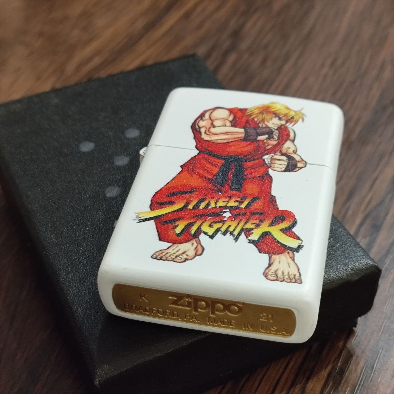 Zippo Street Fighter Ken Zippo Lighter Size ONE SIZE - 2 Thumbnail