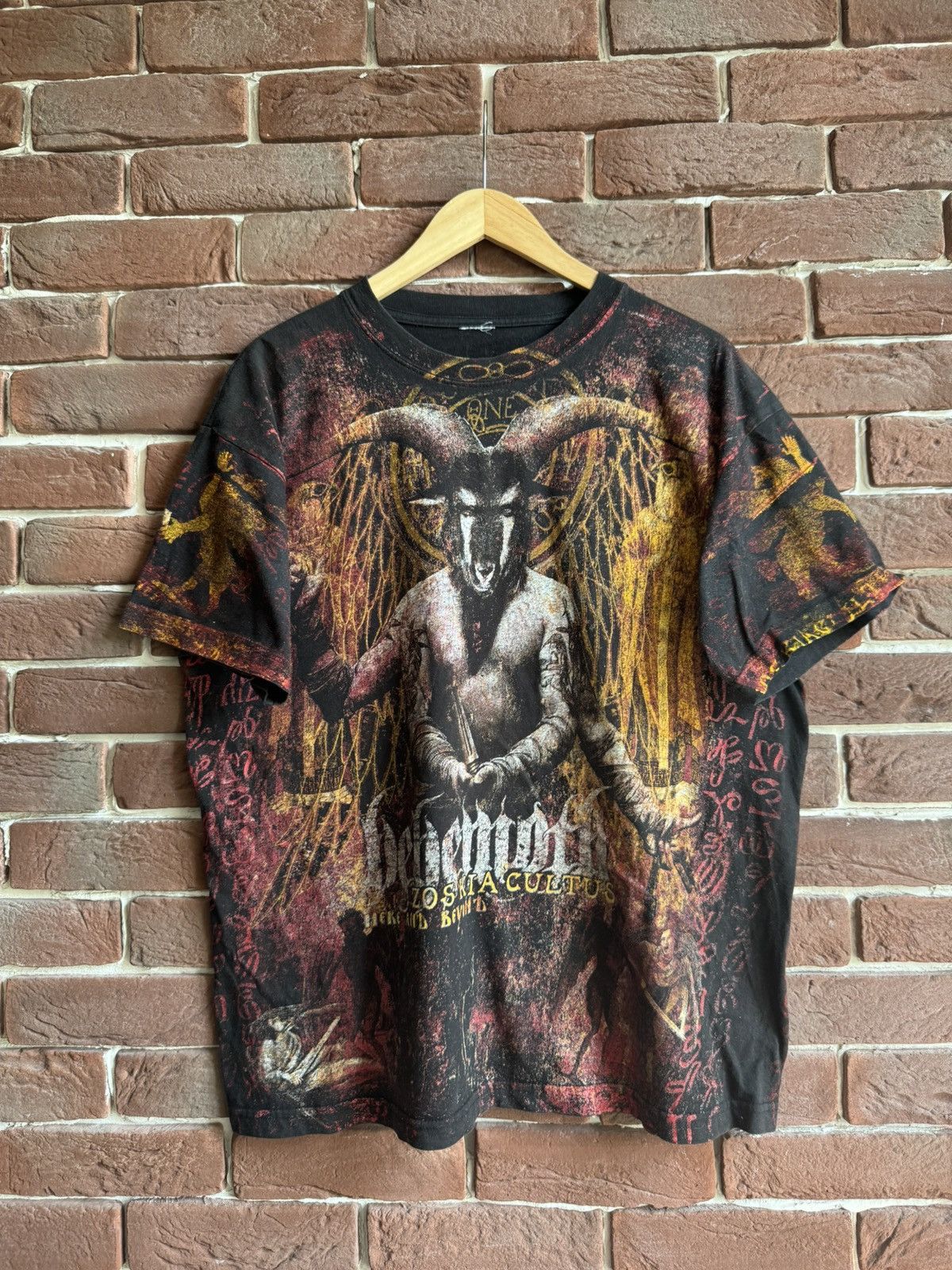 Band Tees × Vintage Very Rare Vintage Behemoth Zos Kia Cultus Death Metal TShirt Size US L / EU 52-54 / 3 - 1 Thumbnail