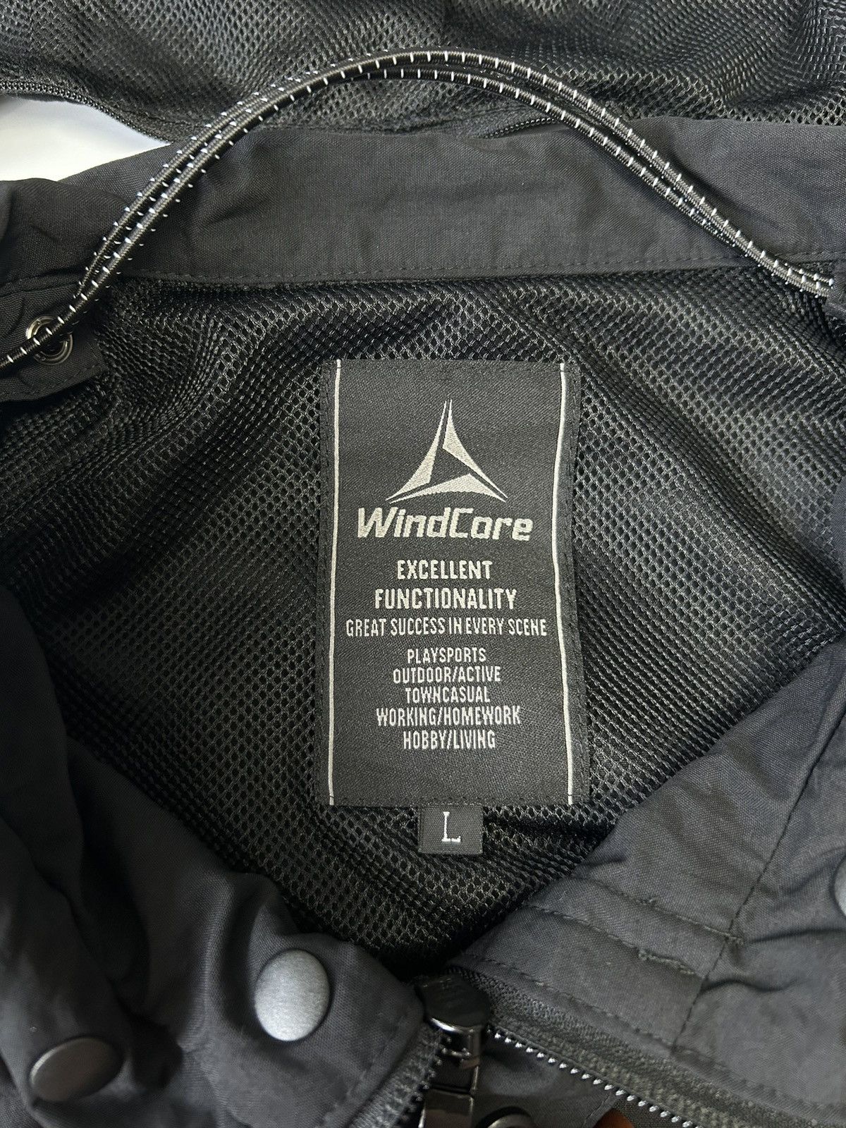 Japanese Brand WINDCORE DETACHABLE LIGHT JACKET Size US L / EU 52-54 / 3 - 8 Thumbnail