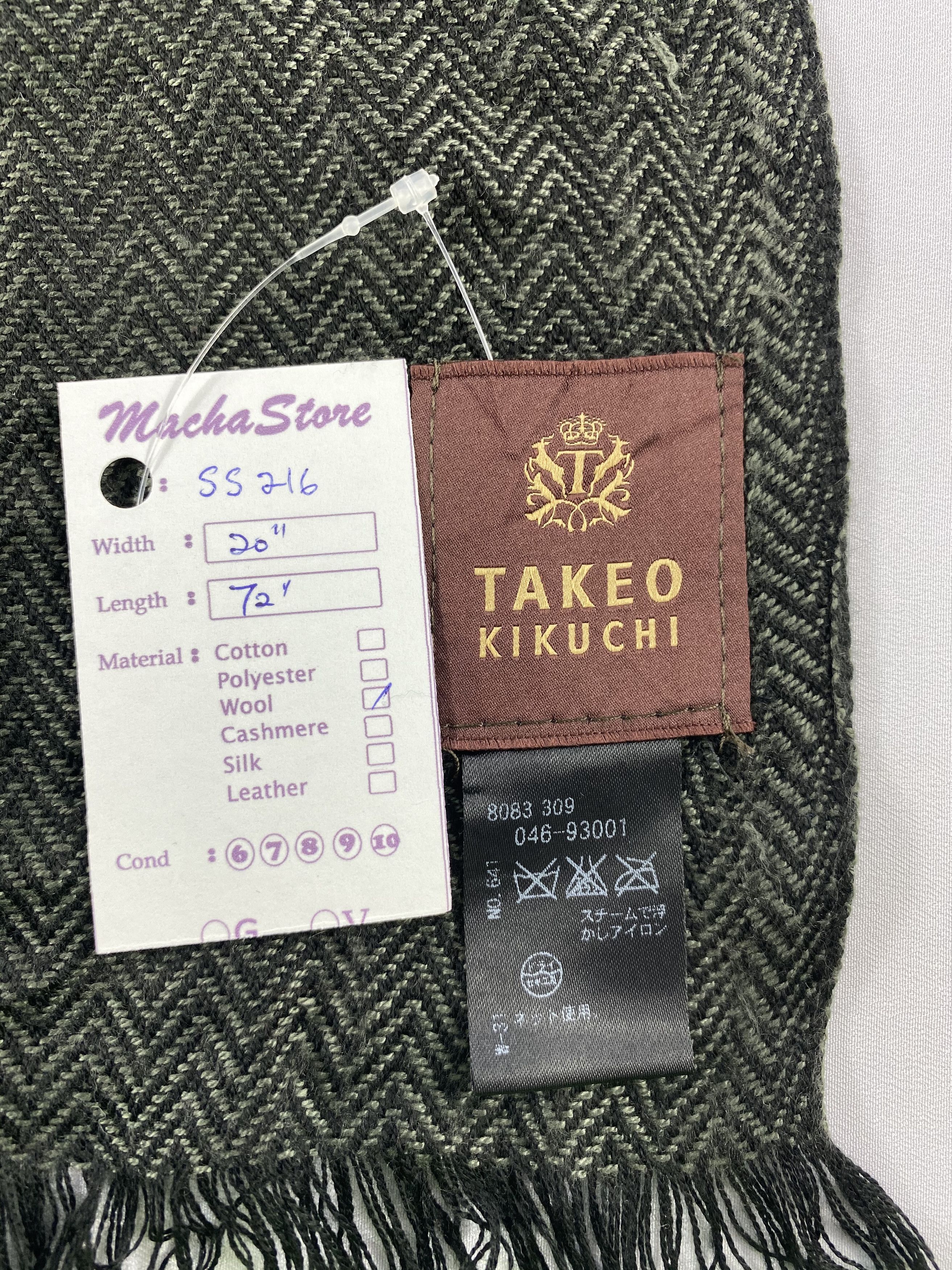 Takeo Kikuchi Takeo Kikuchi Scarf / Muffler / Neckwear Size ONE SIZE - 2 Thumbnail