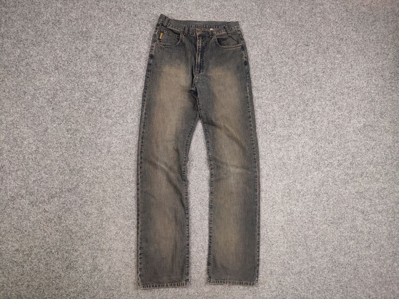 Giorgio Armani Rare Vintage Giorgio Armani Logo Dark Faded Denim Jeans Size US 32 / EU 48 - 7 Thumbnail