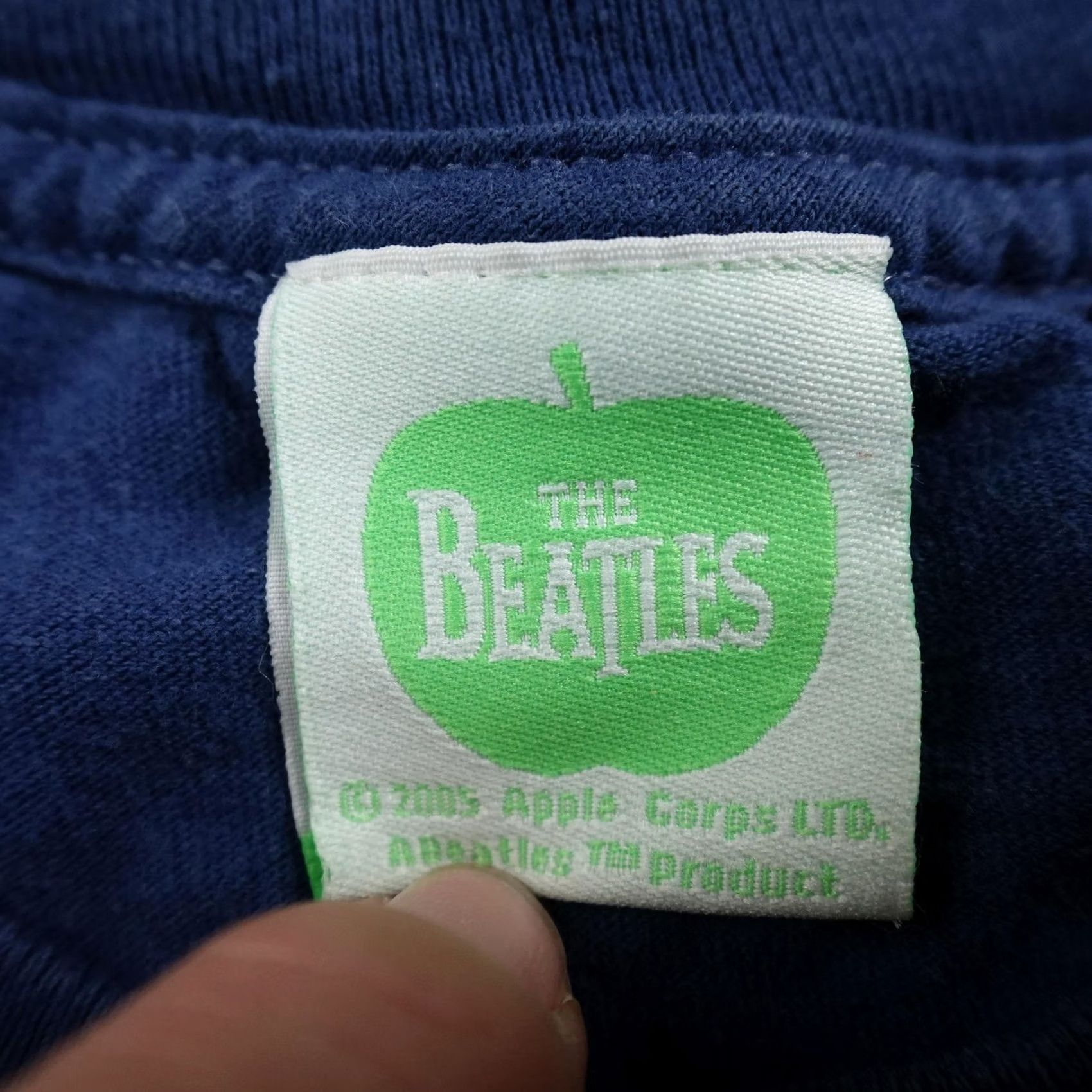 Vintage VTG The Beatles Shirt Mens L Blue Abbey Road Graphic Logo Band Rock Tee Top 00s Y2K Size US L / EU 52-54 / 3 - 5 Thumbnail