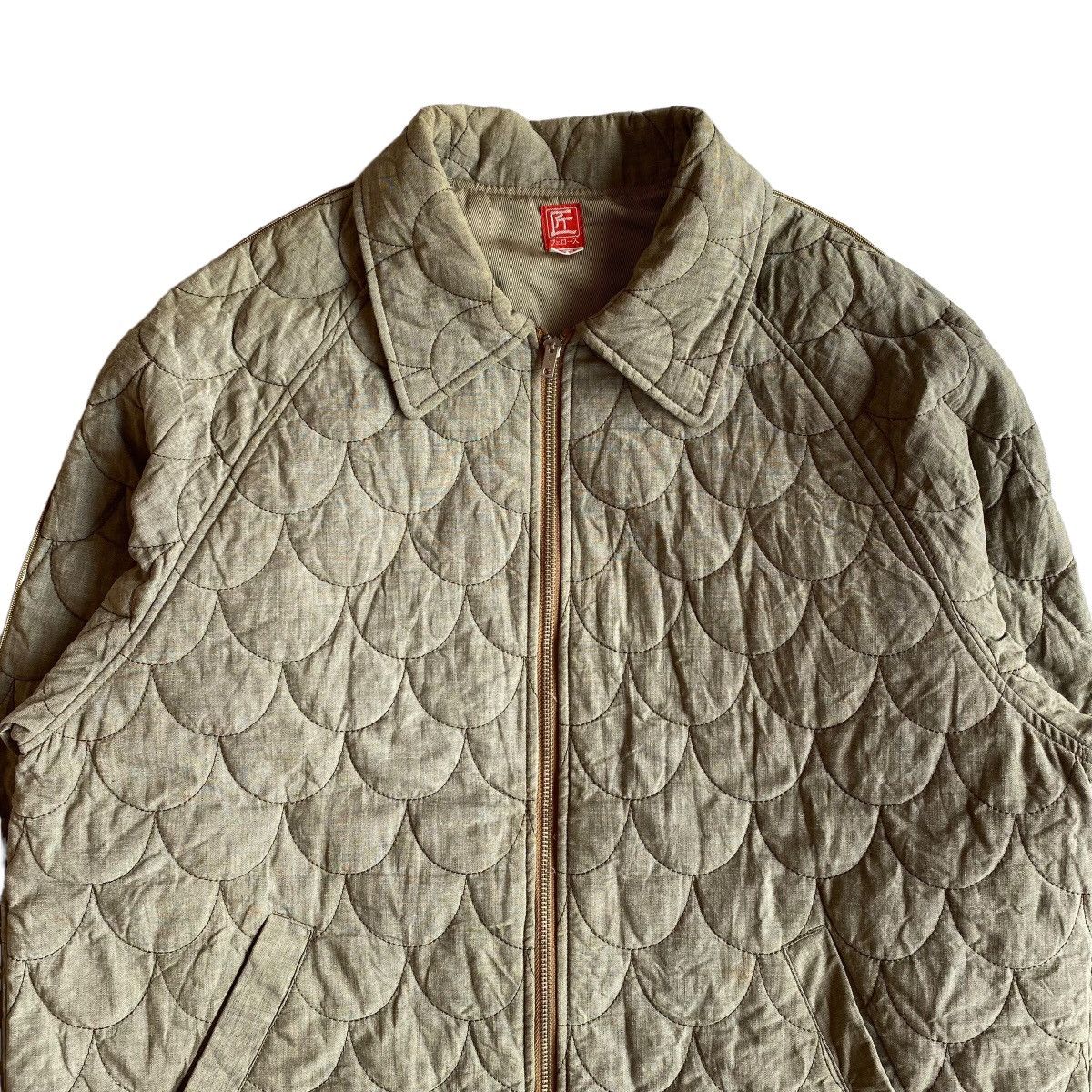 Freewheelers × Japanese Brand × Pherrow's Pherrows Quilted Embroidery Chains Stitch Jacket Size US M / EU 48-50 / 2 - 9 Thumbnail