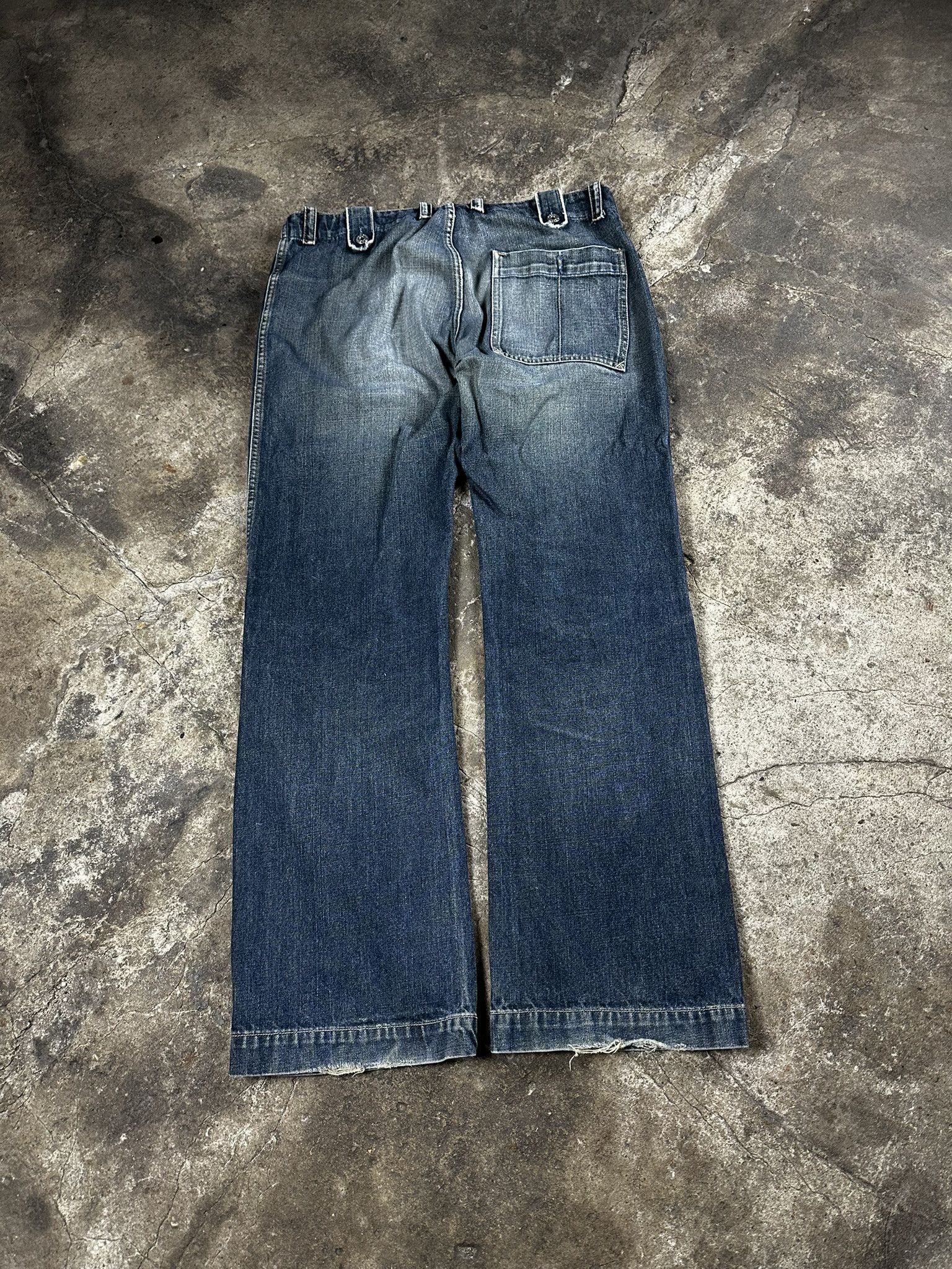 Diesel Vintage Diesel Oversized Faded Washed Jeans Size US 32 / EU 48 - 4 Thumbnail