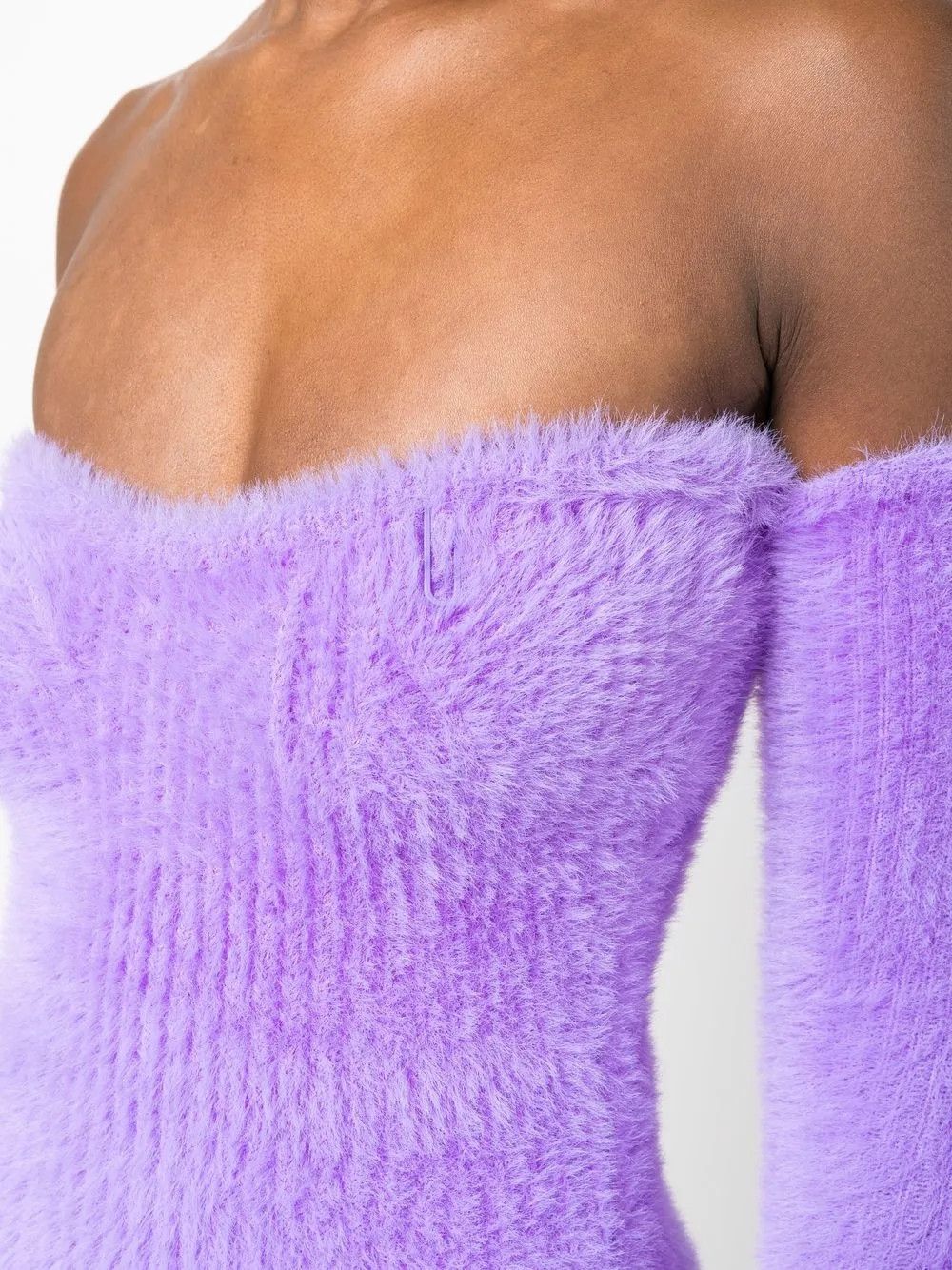 Off-White o1y1125 Mini Dress in Mauve Size XS / US 0-2 / IT 36-38 - 2 Thumbnail