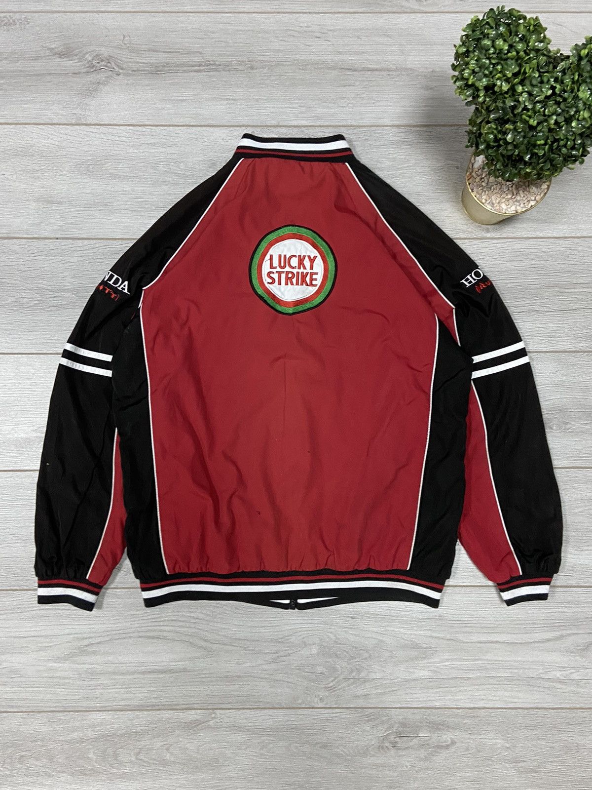 Honda Honda Lucky Strike reversible distressed racing vintage Size US XXL / EU 58 / 5 - 1 Thumbnail