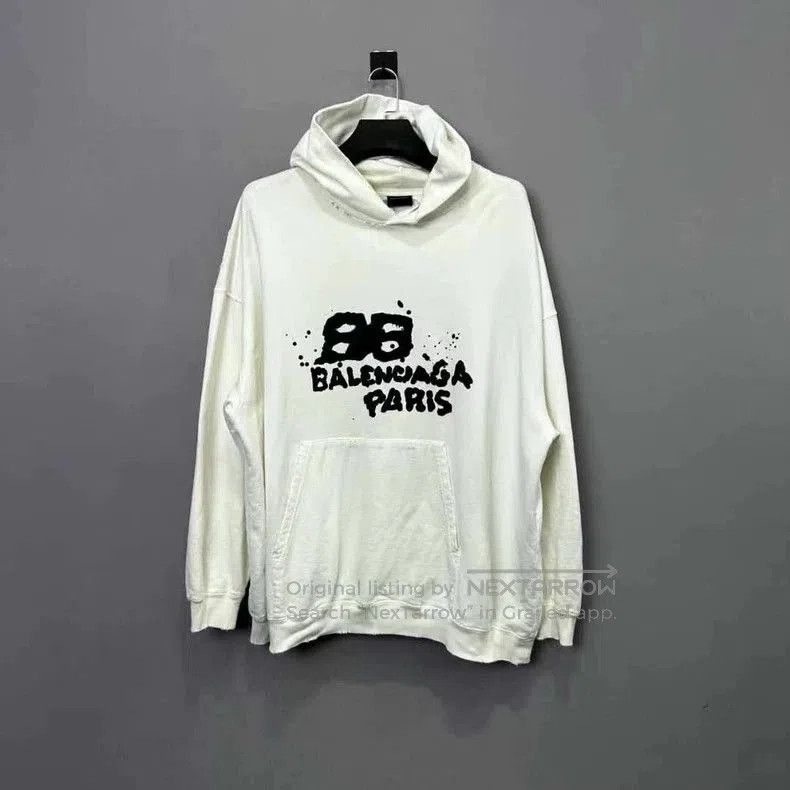 Balenciaga Balenciaga 23 Hand Drawn Logo Hoodie. Size US XS / EU 42 / 0 - 1 Thumbnail
