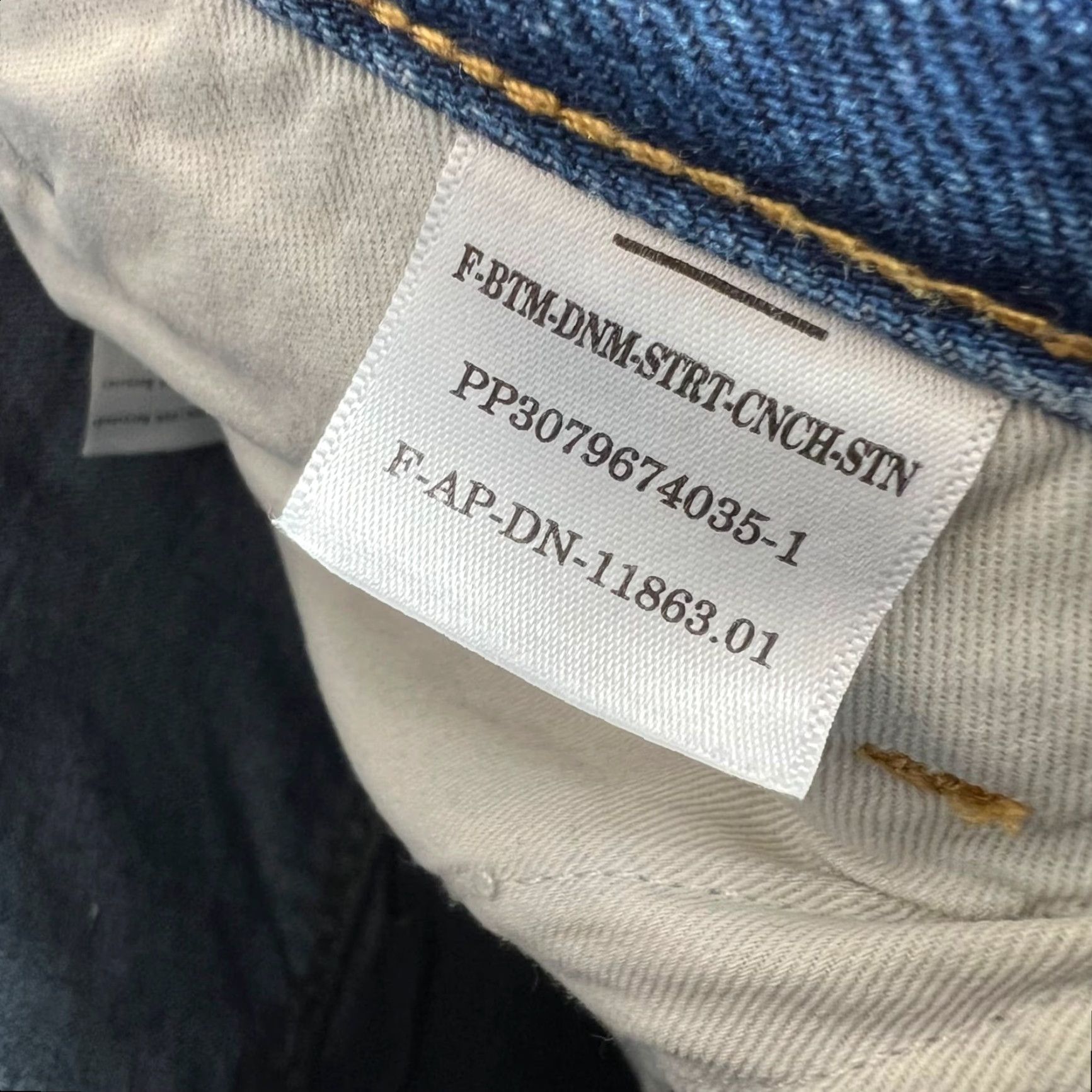Everlane VINTAGE Everlane Women's High-Waisted Straight Leg Denim Jeans 32x27 Blue Cotton Size 24" / US 00 / IT 34 - 3 Thumbnail
