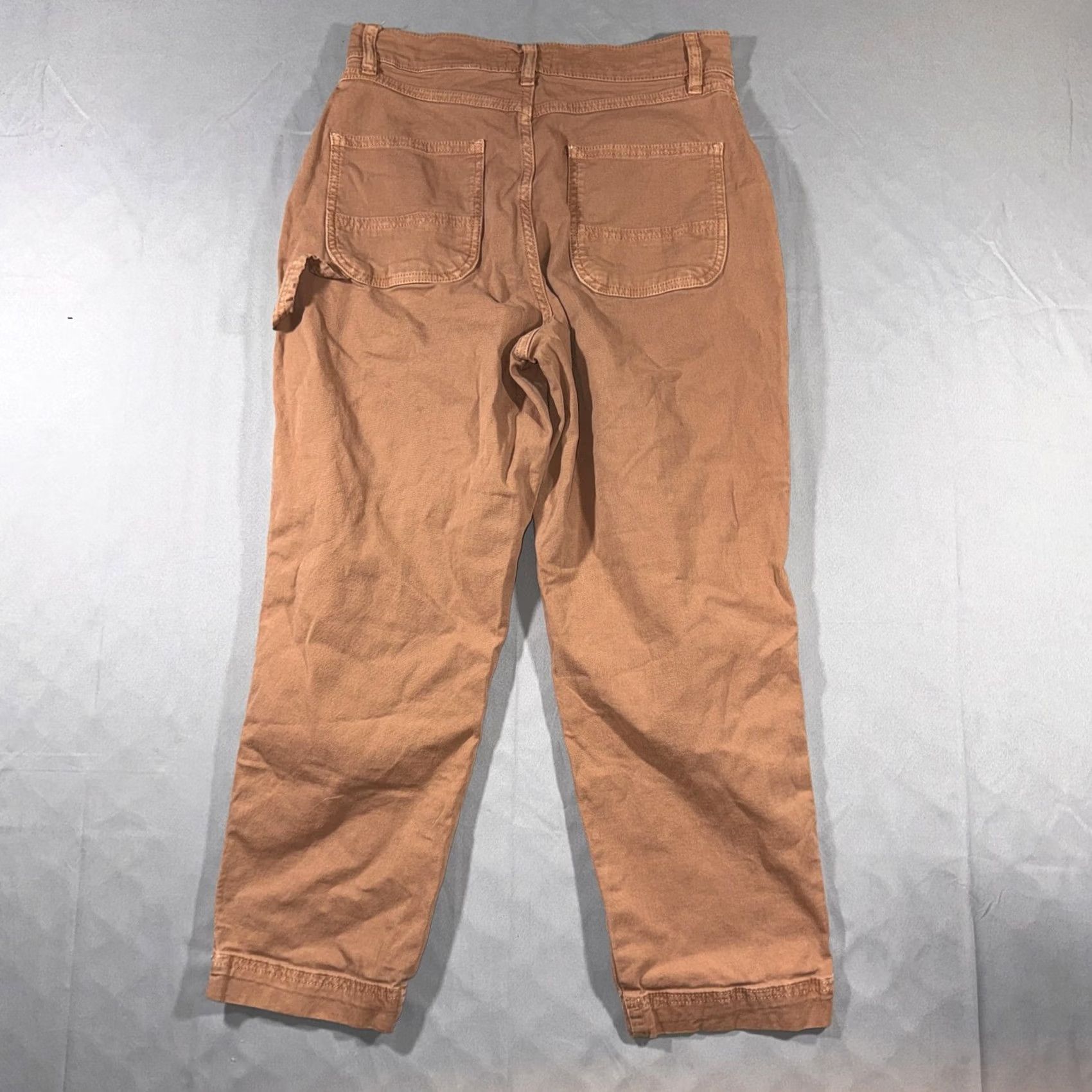 Marine Layer Marine Layer Pants Womens 4 Brown Twill Chino Utility Pockets Relaxed Crop Pants Brown Women Chino 4 Casual Fall Mens? No Size 27" / US 4 / IT 40 - 2 Thumbnail