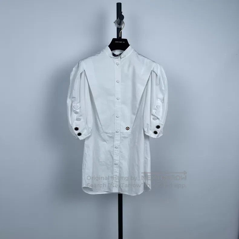 Louis Vuitton Louis Vuitton White Shirt Size XXS / US 00 / IT 34 - 1 Thumbnail