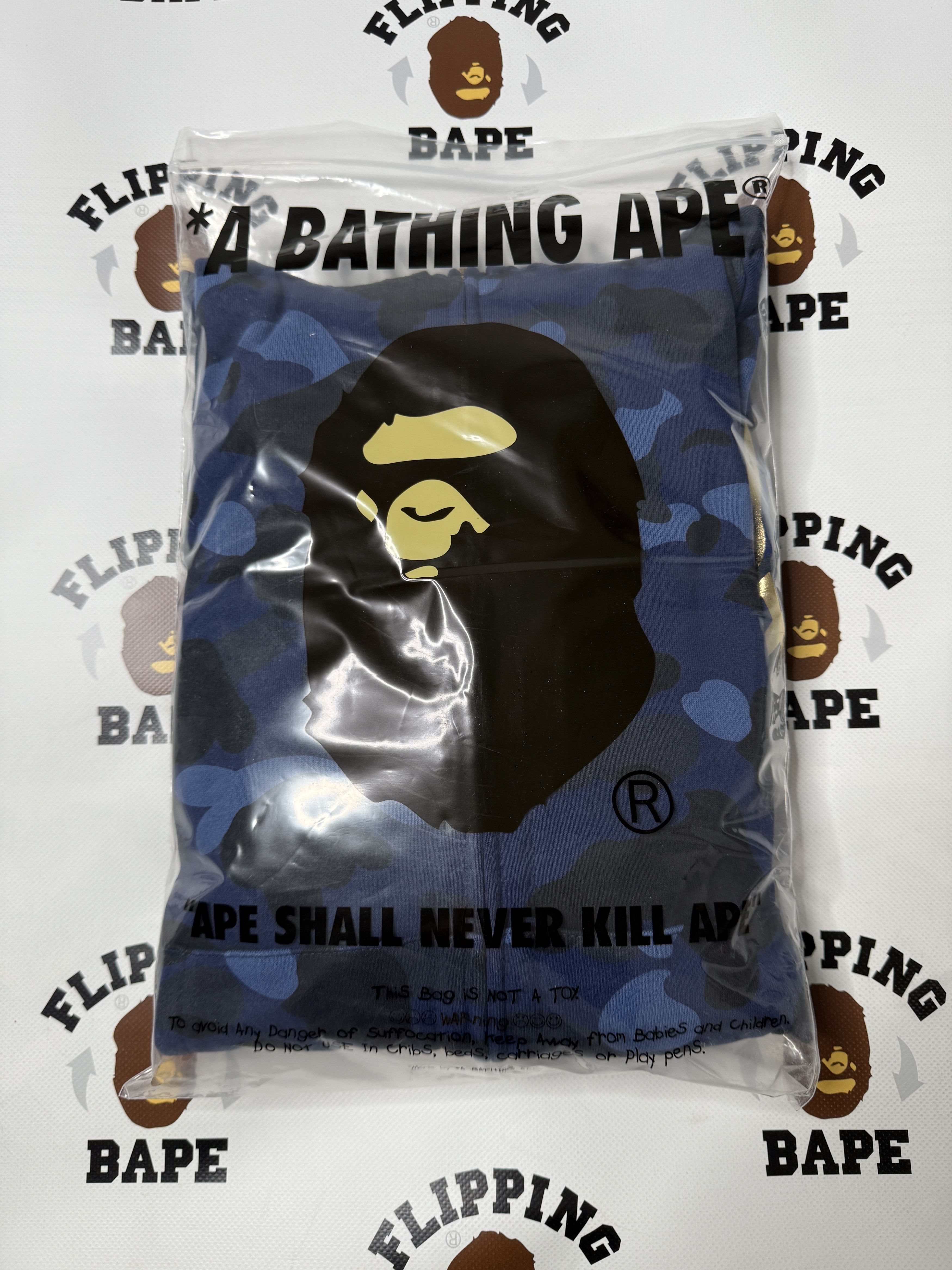 Bape BAPE COLOR CAMO DOUBLE SHARK FULL ZIP HOODIE Size US M / EU 48-50 / 2 - 12 Thumbnail