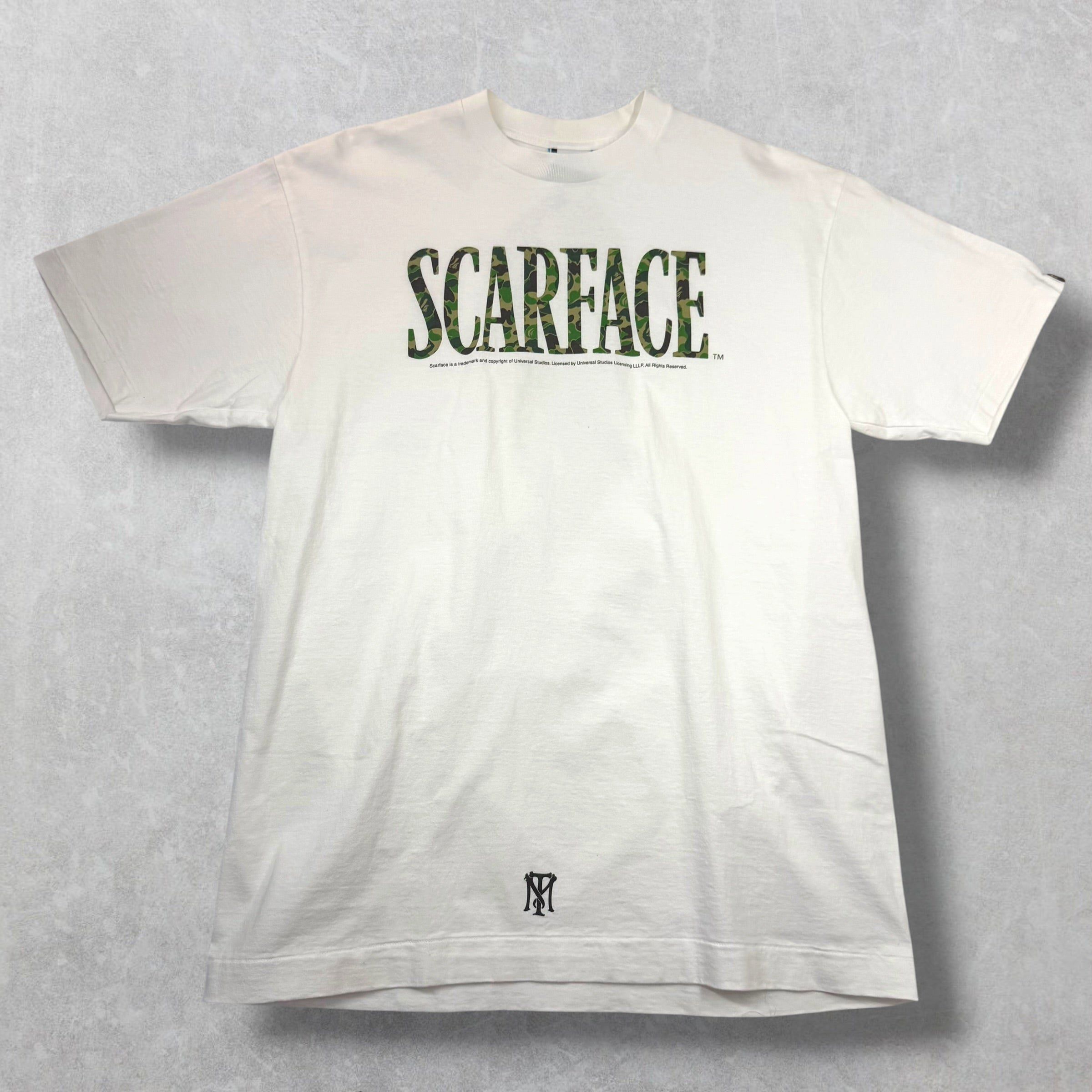 Bape Bape Scarface Green Camo Tee L Size US L / EU 52-54 / 3 - 1 Thumbnail