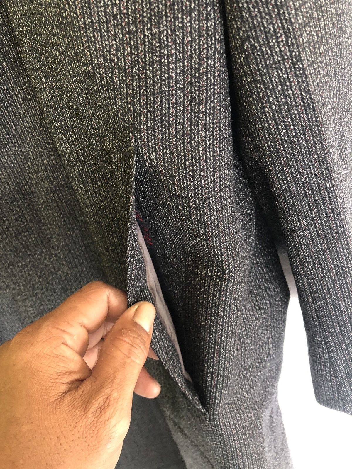 Designer × Japanese Brand × Vintage Vintage 90’s Finest Worsted trench Coat England Size US L / EU 52-54 / 3 - 6 Thumbnail