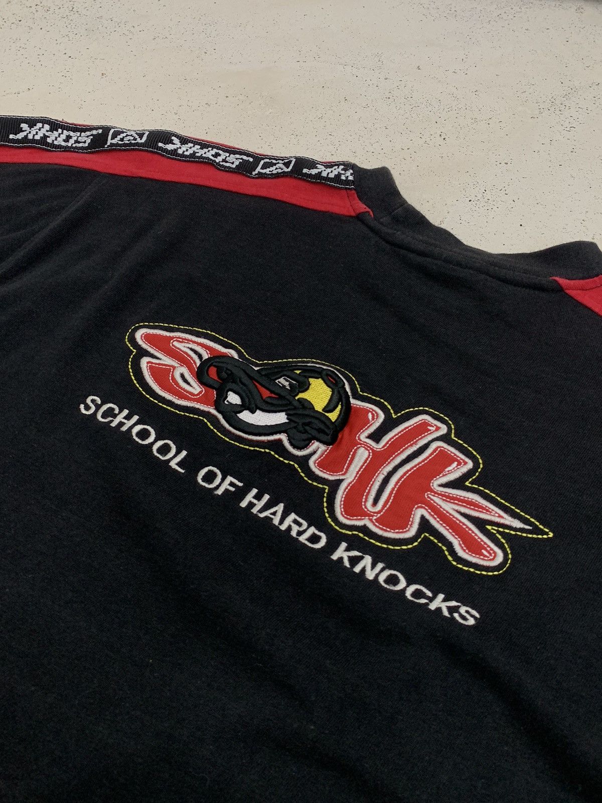 JNCO School Of Hard Knock Embroidery Y2K Hip Hop Style Baggy Size US L / EU 52-54 / 3 - 9 Thumbnail
