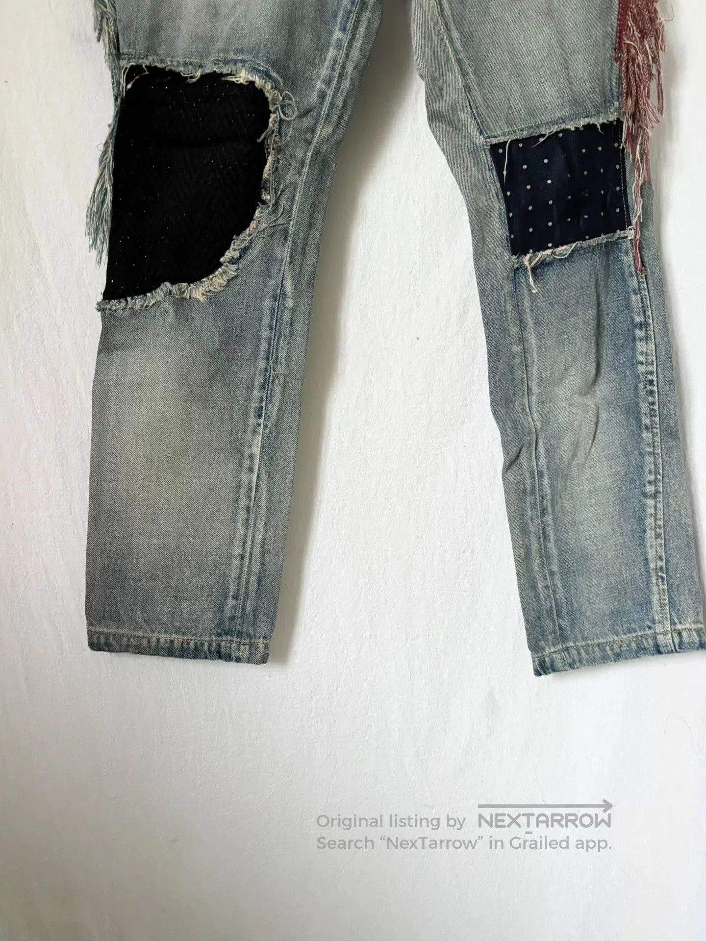 Undercover Undercover 03AW Fringe Mud Jeans. Size US 30 / EU 46 - 5 Thumbnail