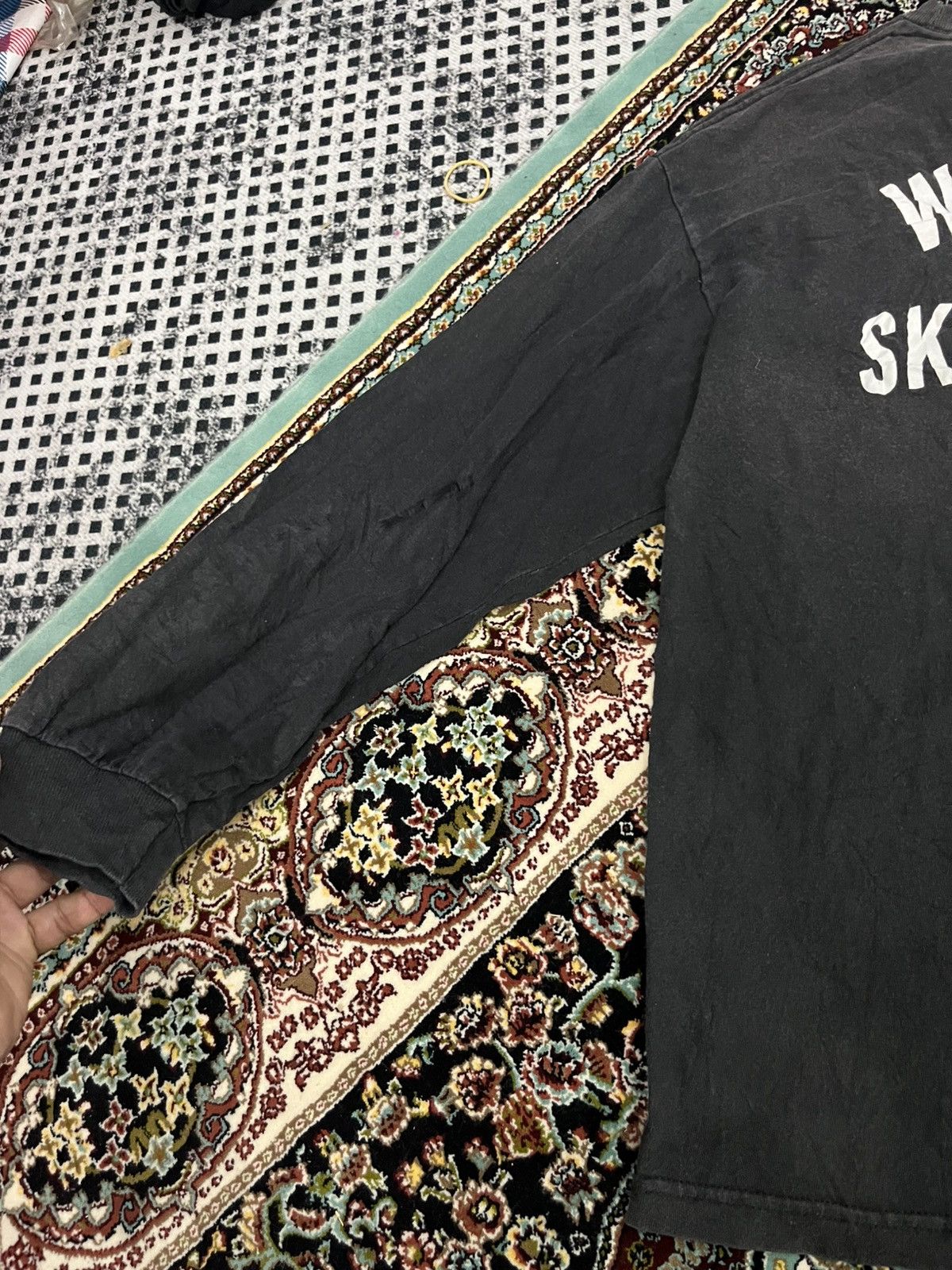 Hook-Ups 💥Vintage y2k WATCHER skateboards shop faded tee Size US M / EU 48-50 / 2 - 4 Thumbnail