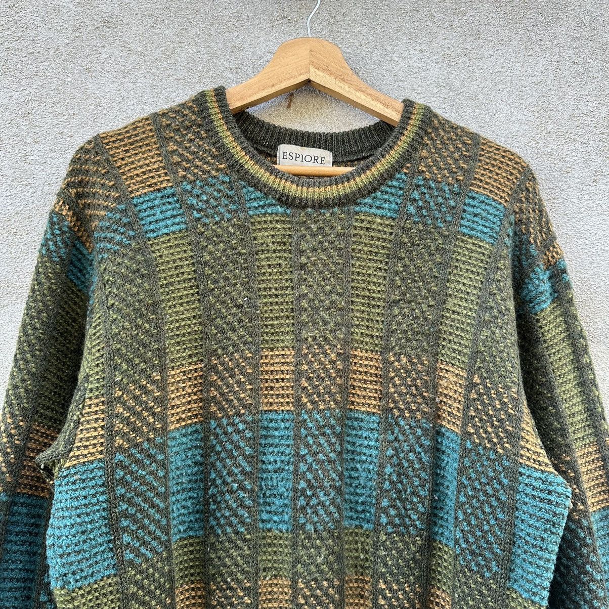 Japanese Brand × Vintage STEALS 💥💥 Vintage ESPIORE Japan Knit Wool Pullover Sweater Size US M / EU 48-50 / 2 - 3 Thumbnail