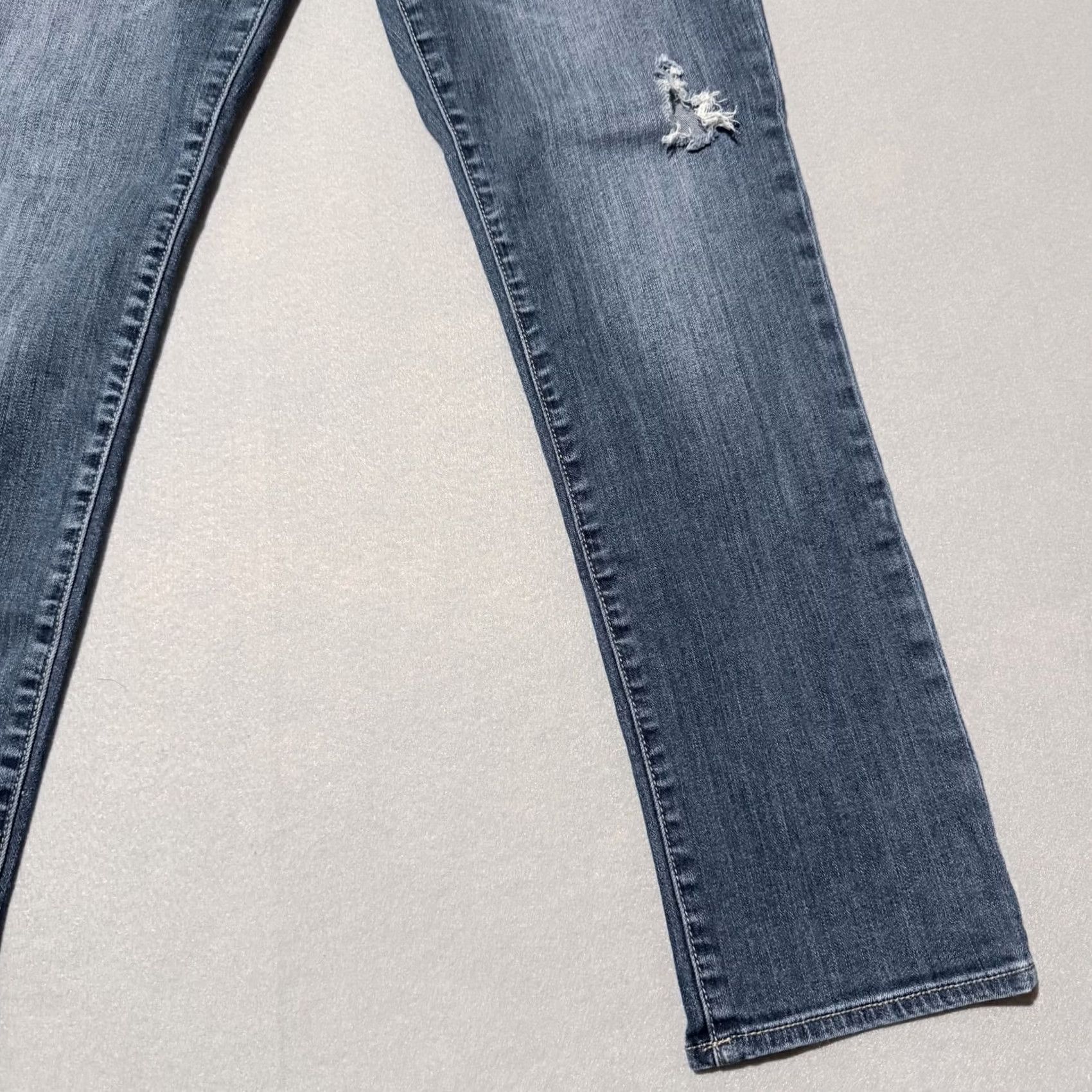 Vintage Kut from the Kloth Catherine Boyfriend Jeans Women's Blue Denim Low-Rise - 10 Size 32" / US 10 / IT 46 - 4 Thumbnail